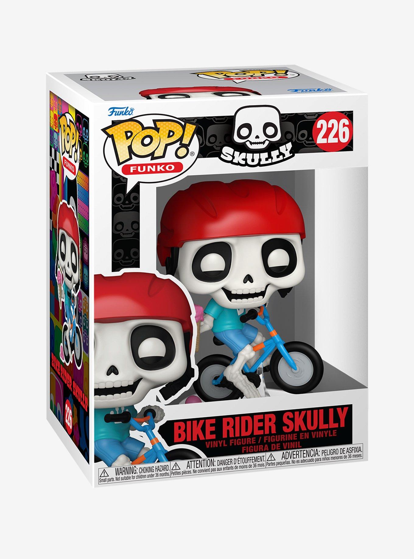 Funko Skully Pop! Funko Bike Rider Skully Vinyl Figure, , hi-res