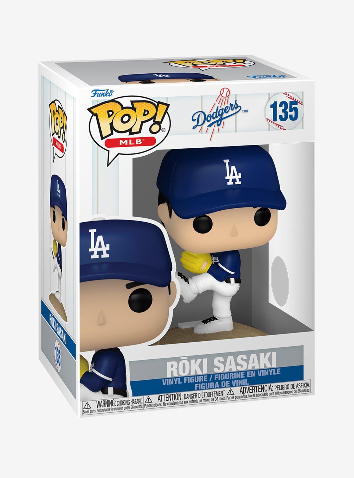 Funko Los Angeles Dodgers Pop! MLB Roki Sasaki Vinyl Figure, , hi-res