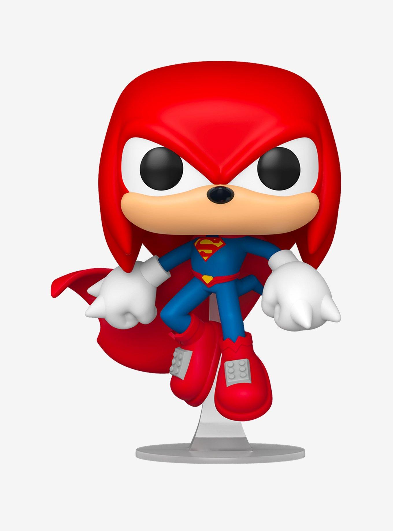 Funko DC Comics X Sonic The Hedgehog Pop! Heroes Knuckles As Superman Vinyl Figure, , hi-res