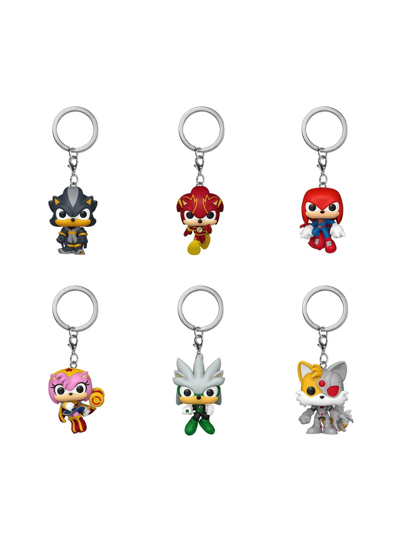 Funko DC X Sonic The Hedgehog Blind Bag Mystery Pocket Pop! Keychain, , hi-res