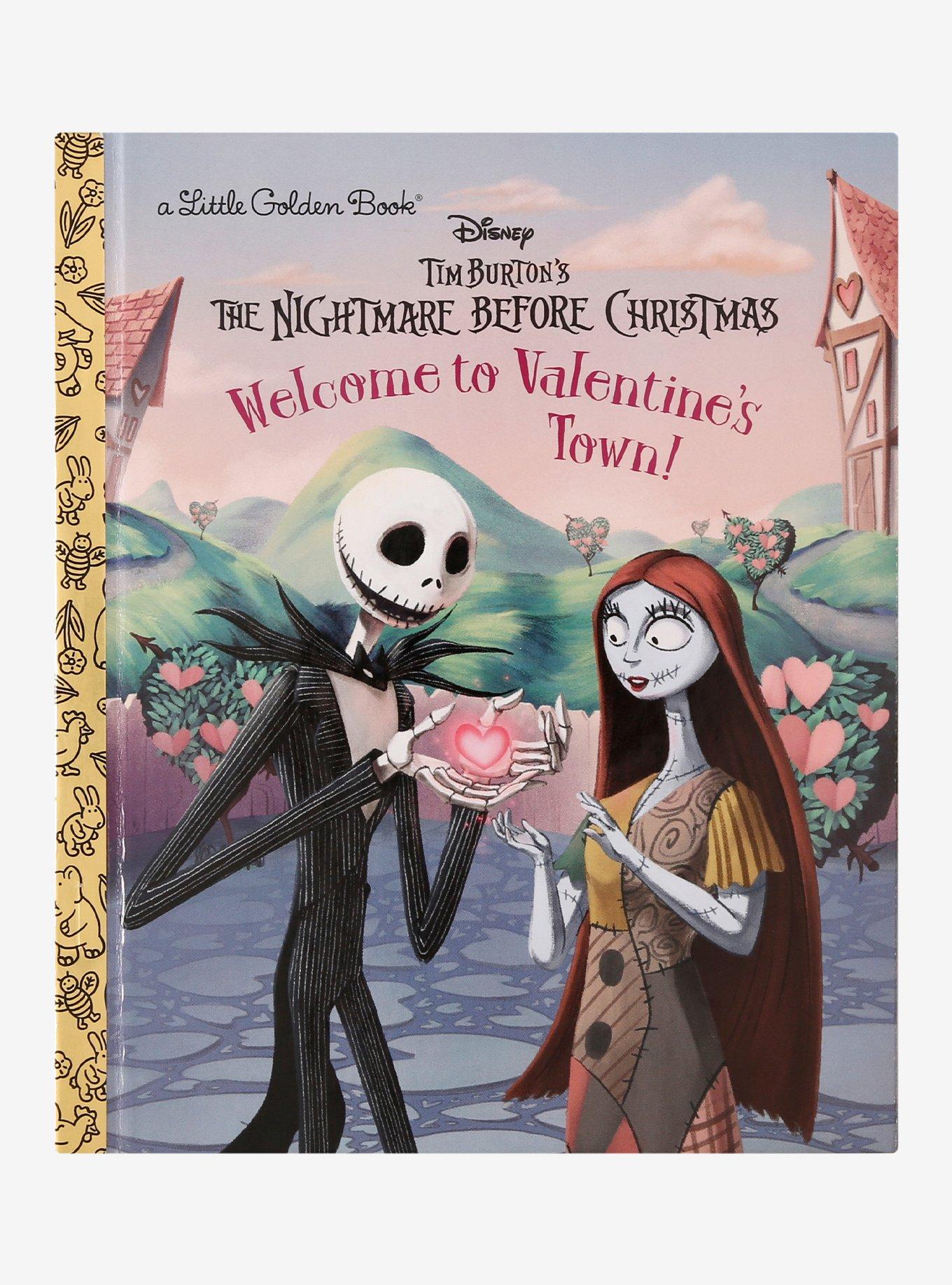 Disney The Nightmare Before Christmas Welcome to Valentine's Town Little Golden Book, , hi-res