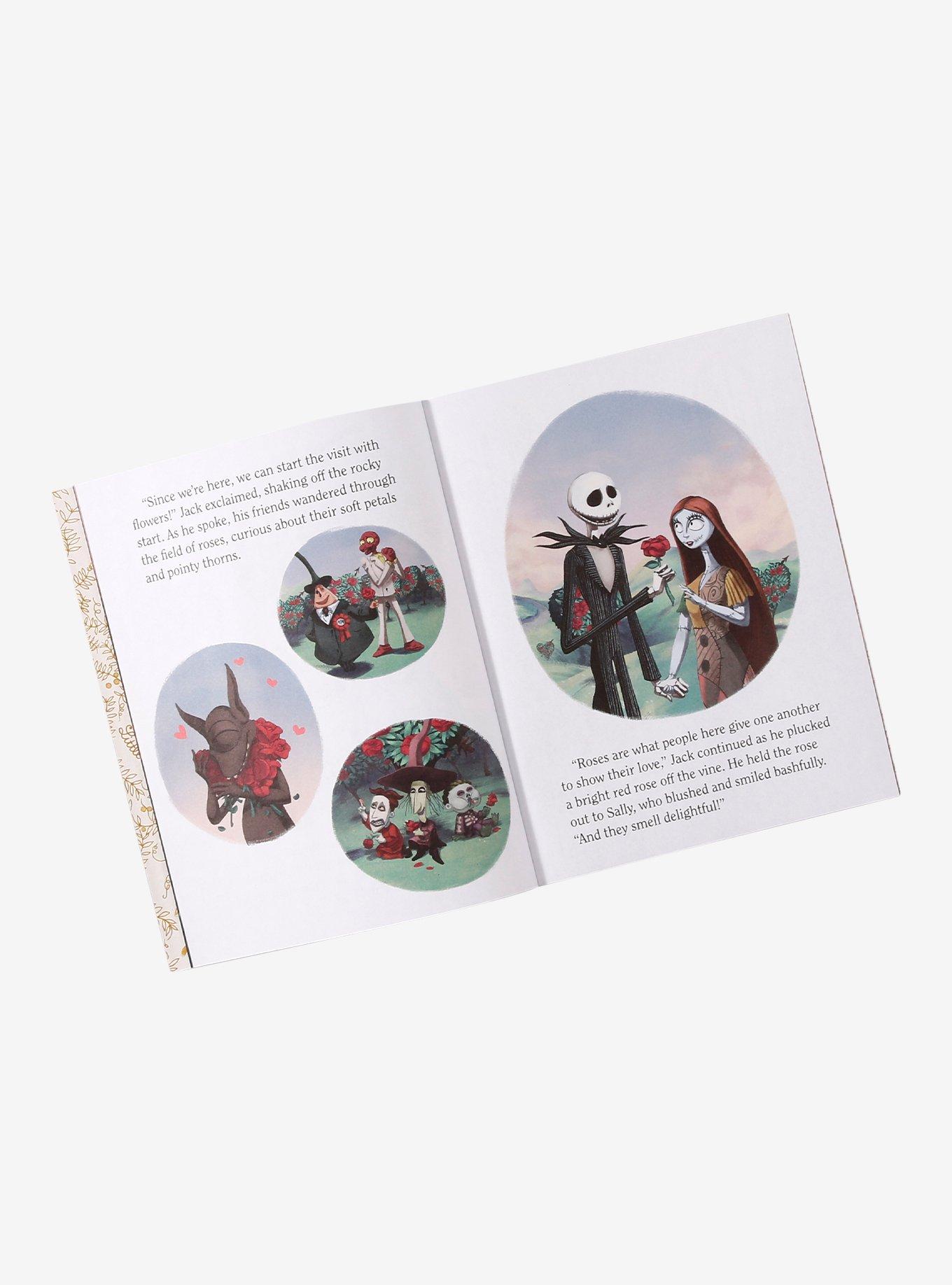 Disney The Nightmare Before Christmas Welcome to Valentine's Town Little Golden Book, , alternate
