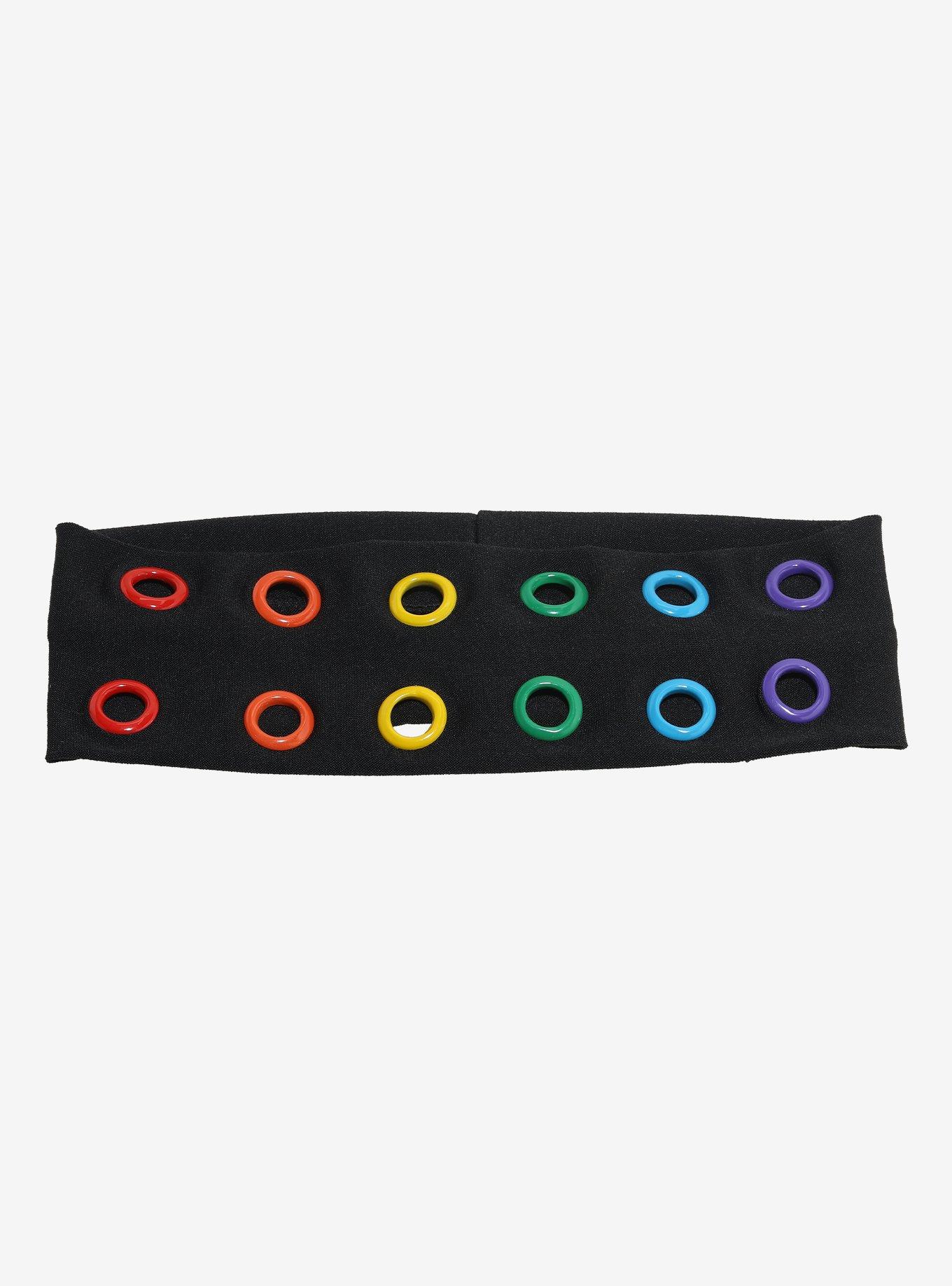 Rainbow Grommet Headband, , hi-res