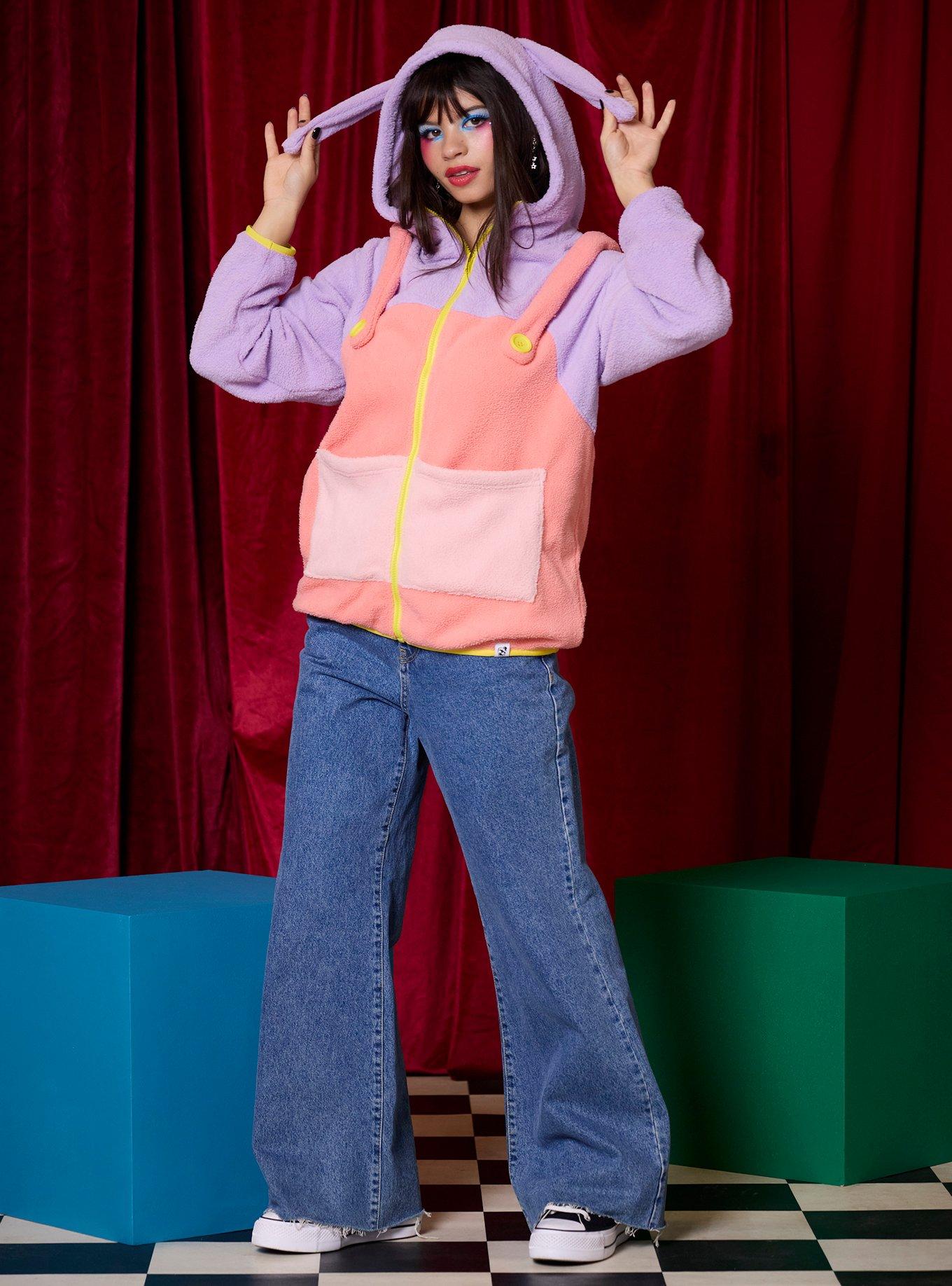 The Amazing Digital Circus Jax Fleece Hoodie, , hi-res