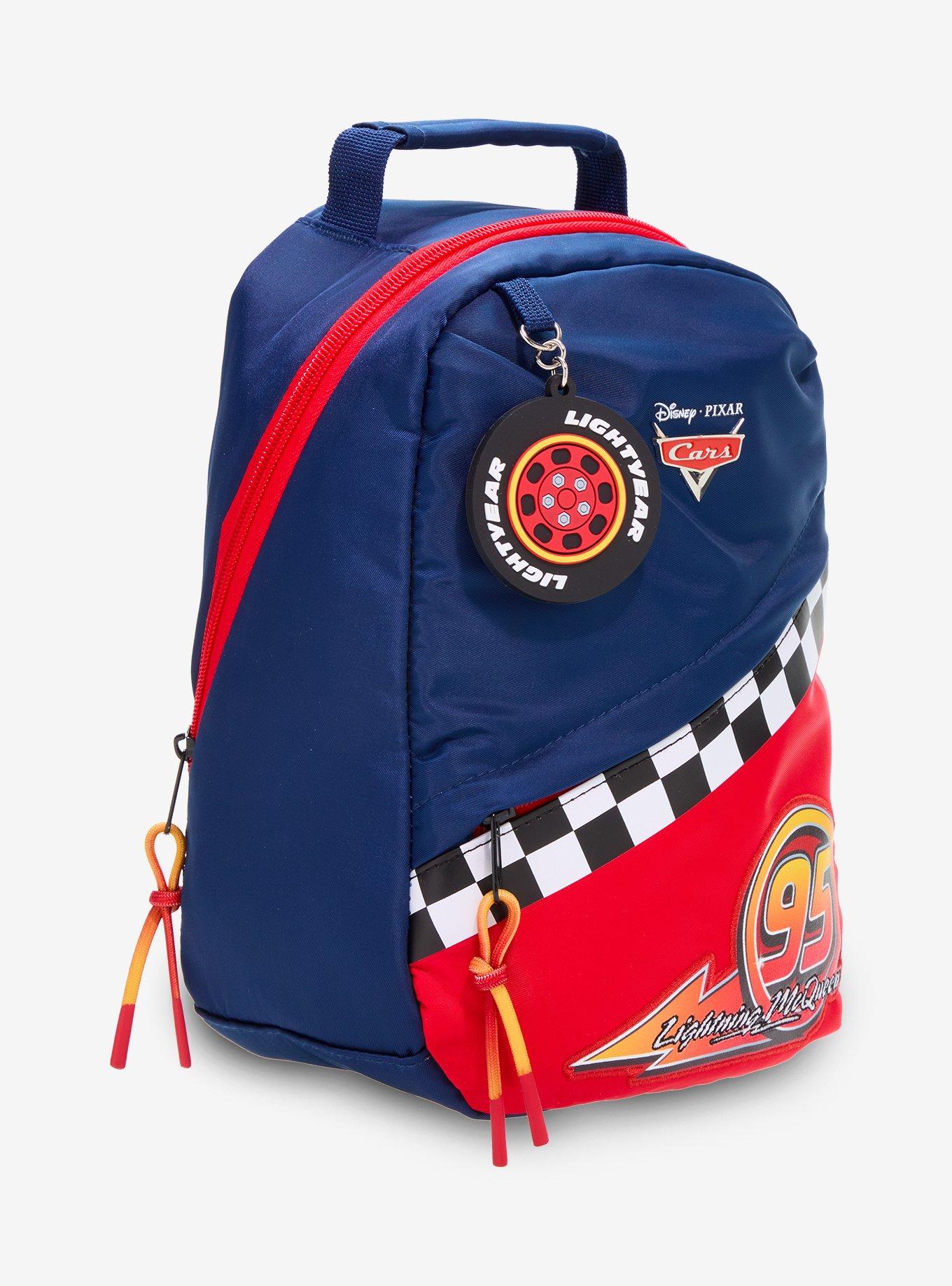 Disney Pixar Cars Lightning McQueen Icons Insulated Lunch Bag - BoxLunch Exclusive, , hi-res