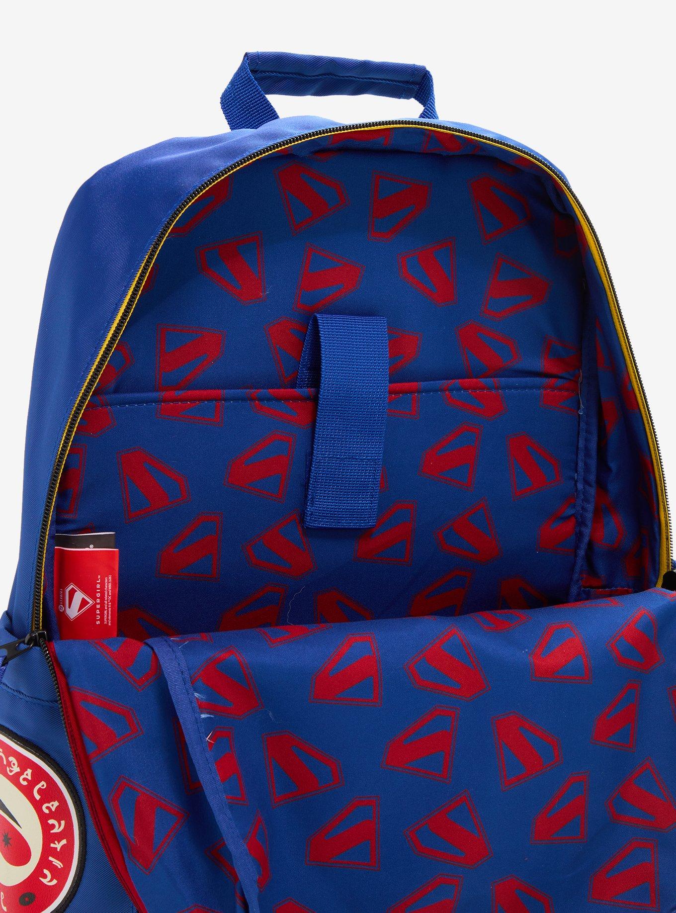 DC Comics Supergirl Patches Backpack - BoxLunch Exclusive, , alternate