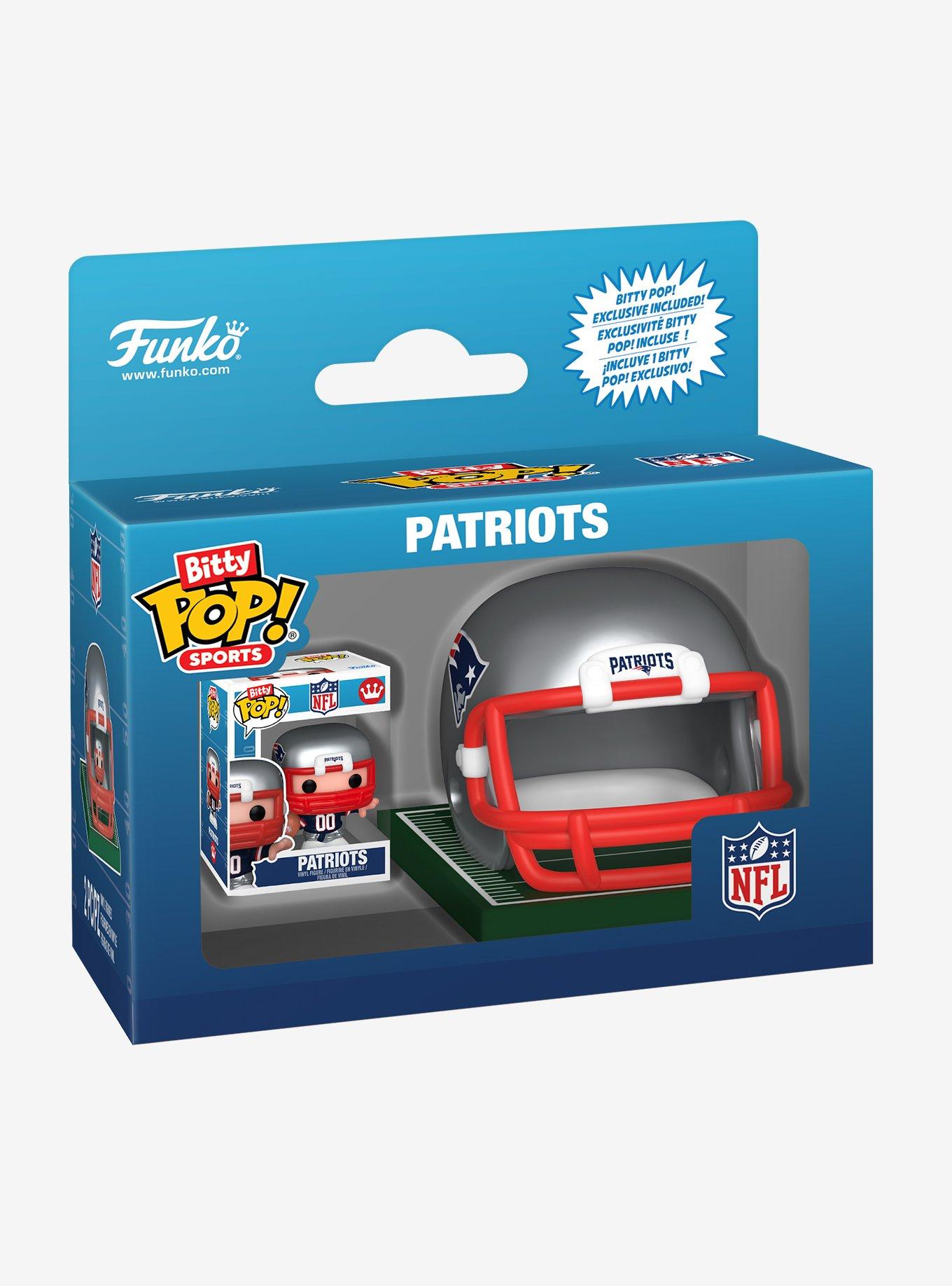Funko Bitty Pop! Sports NFL New England Patriots Helmet And Player Mini Vinyl Figure, , alternate - view 3