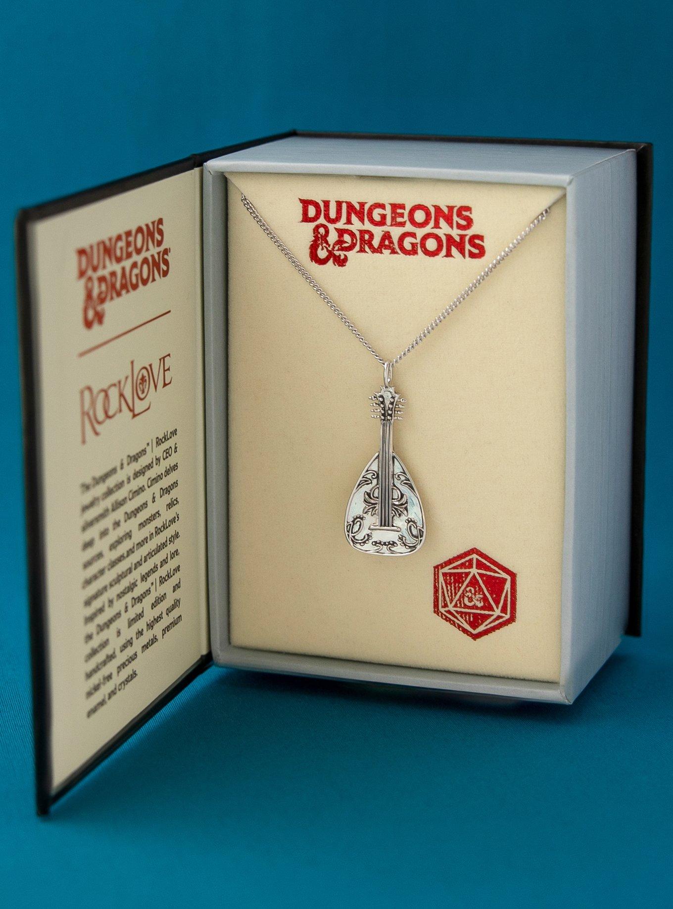 Dungeons and Dragons X RockLove Bard Lute Necklace, , hi-res