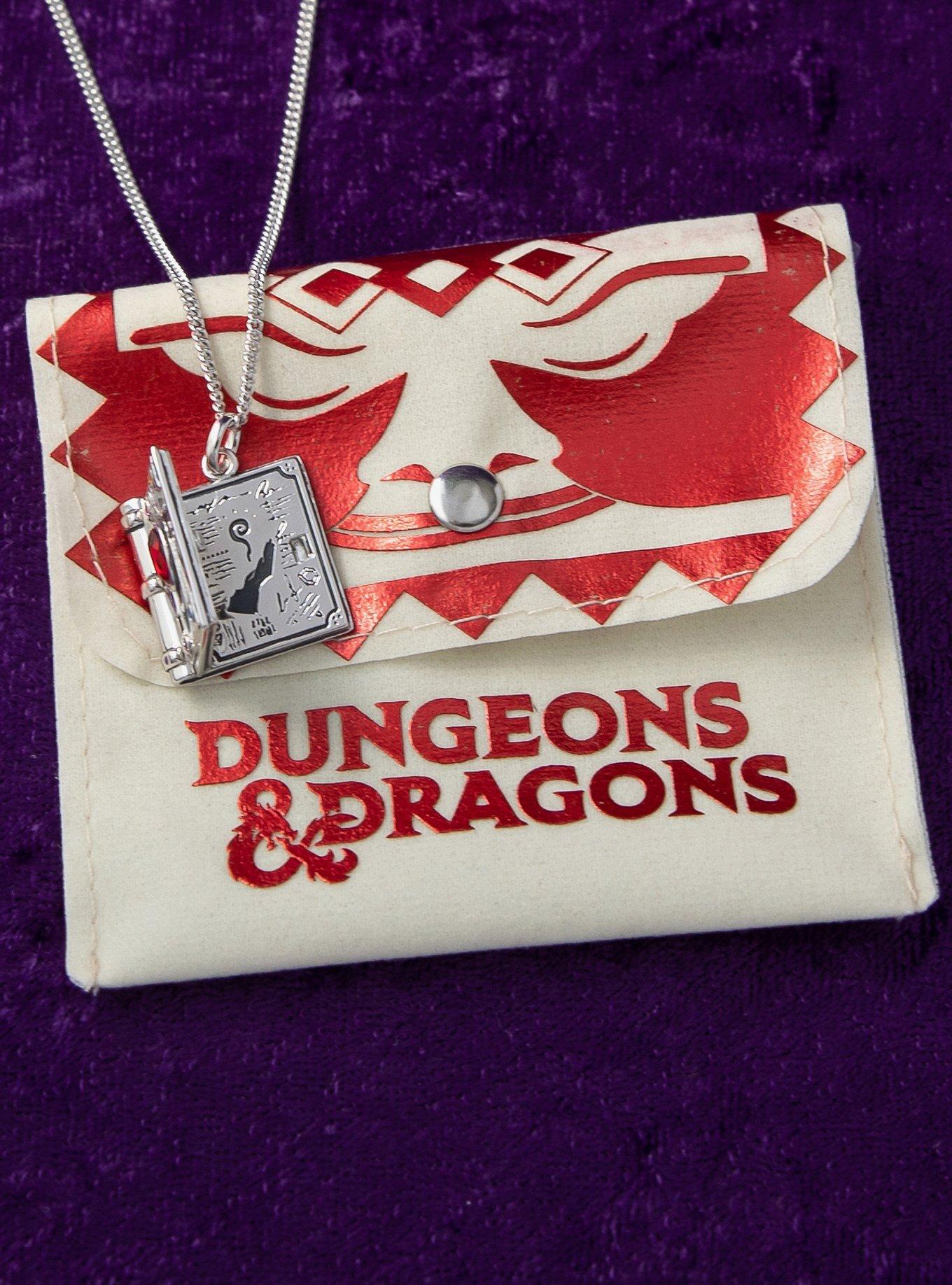 Dungeons and Dragons X RockLove Wizard Spell Book Necklace, , alternate
