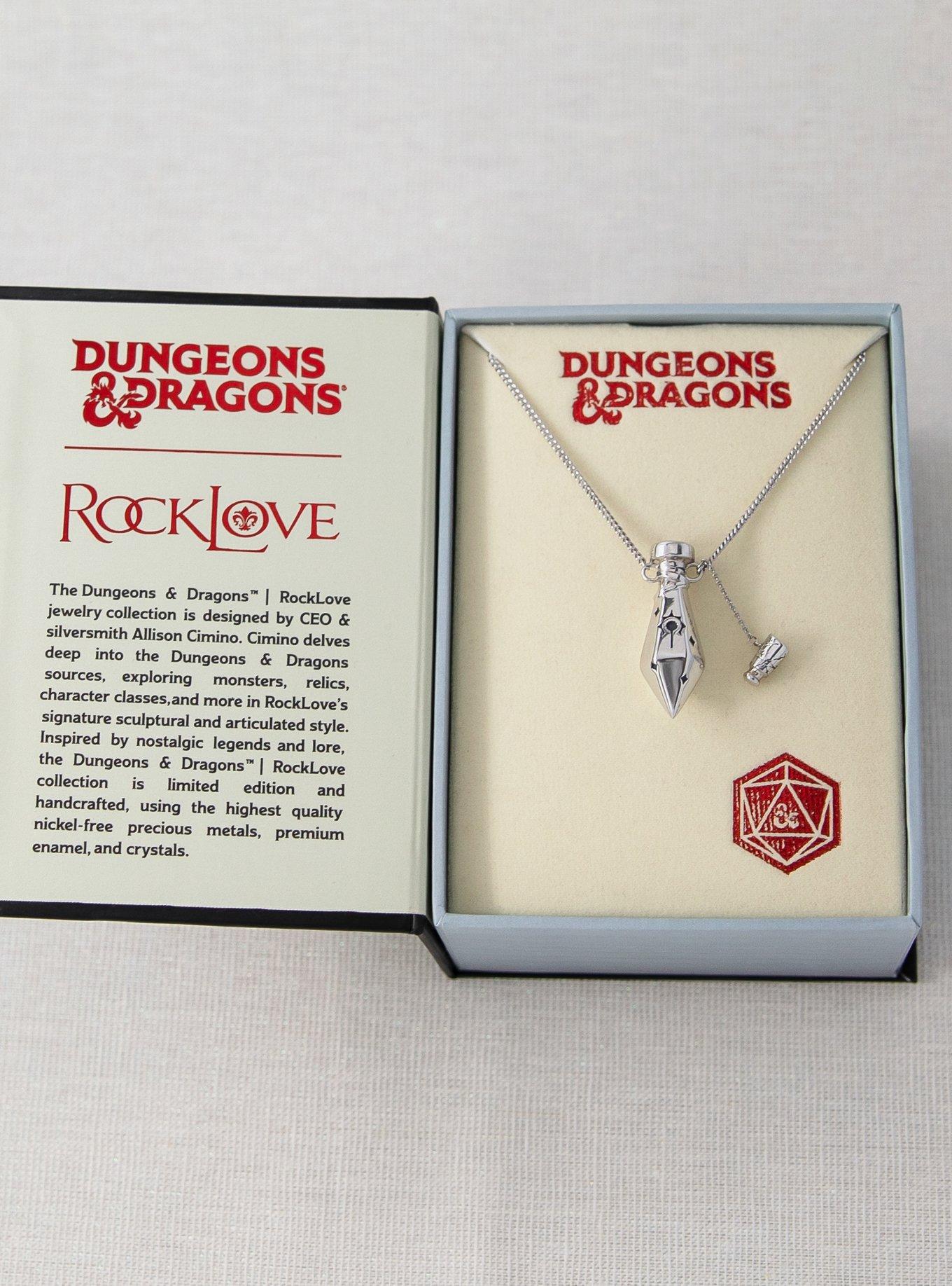 Dungeons and Dragons X RockLove Cleric Vial Necklace