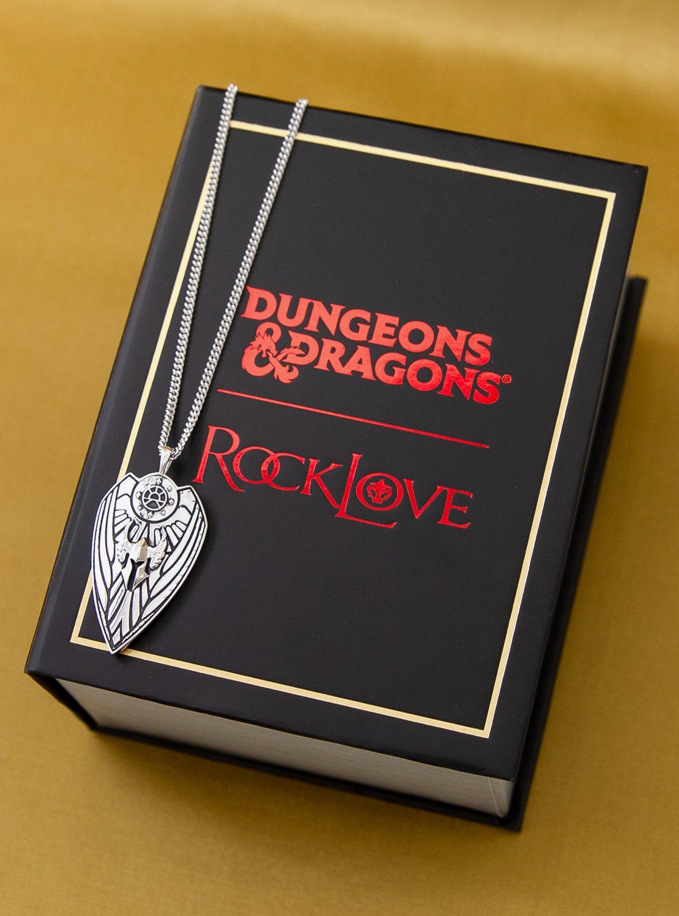 Dungeons and Dragons X RockLove Paladin Shield Necklace