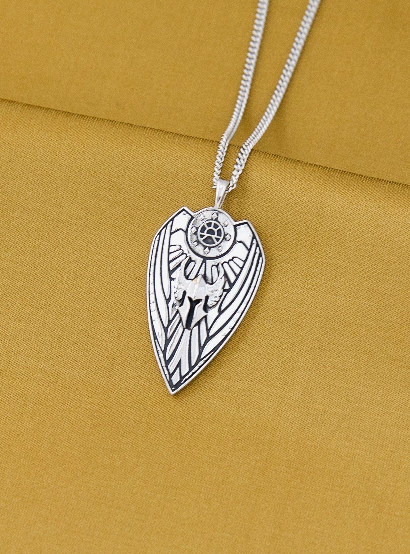 Dungeons and Dragons X RockLove Paladin Shield Necklace, , alternate