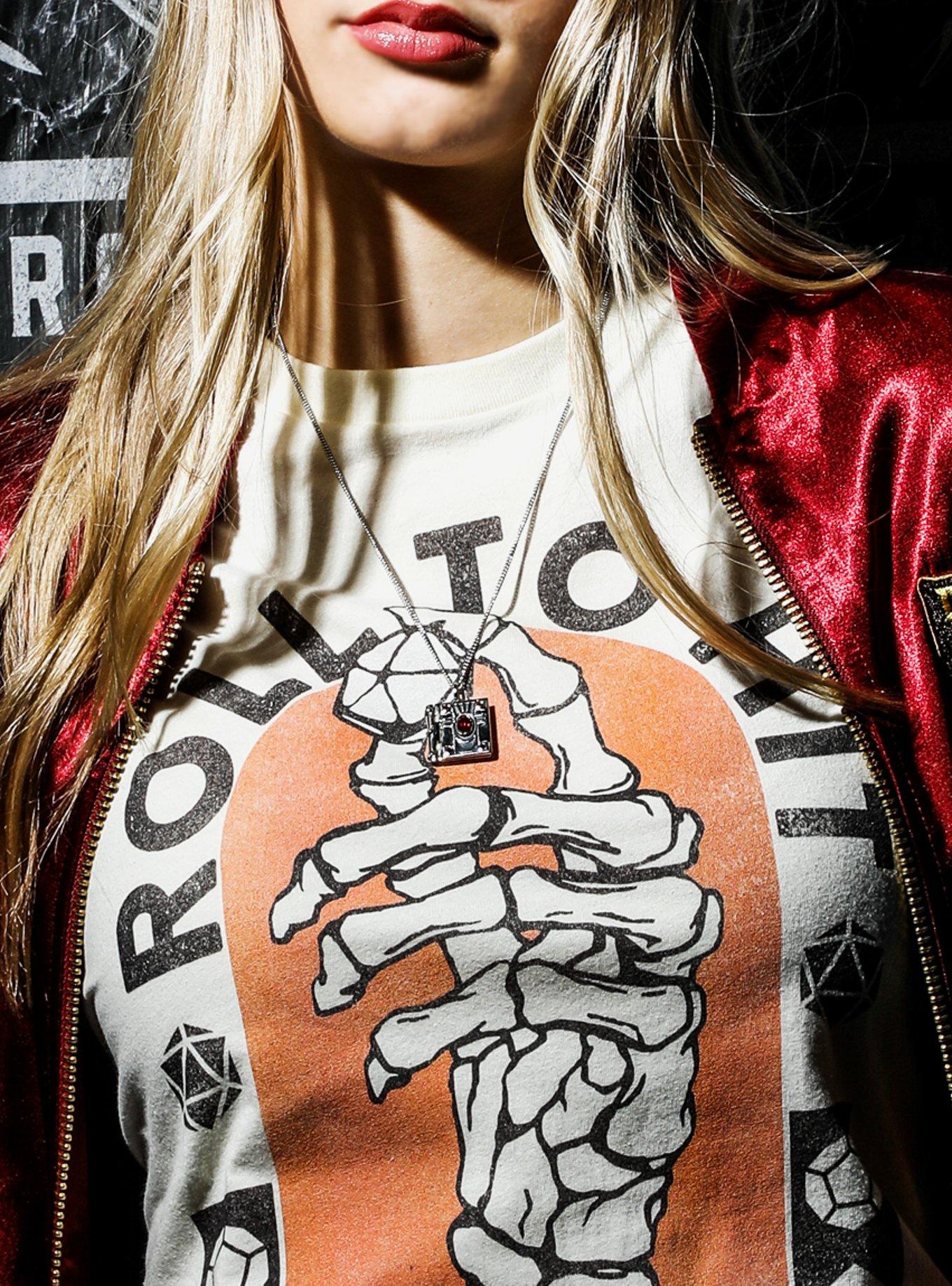 Dungeons and Dragons X RockLove Wizard Spell Book Necklace, , alternate