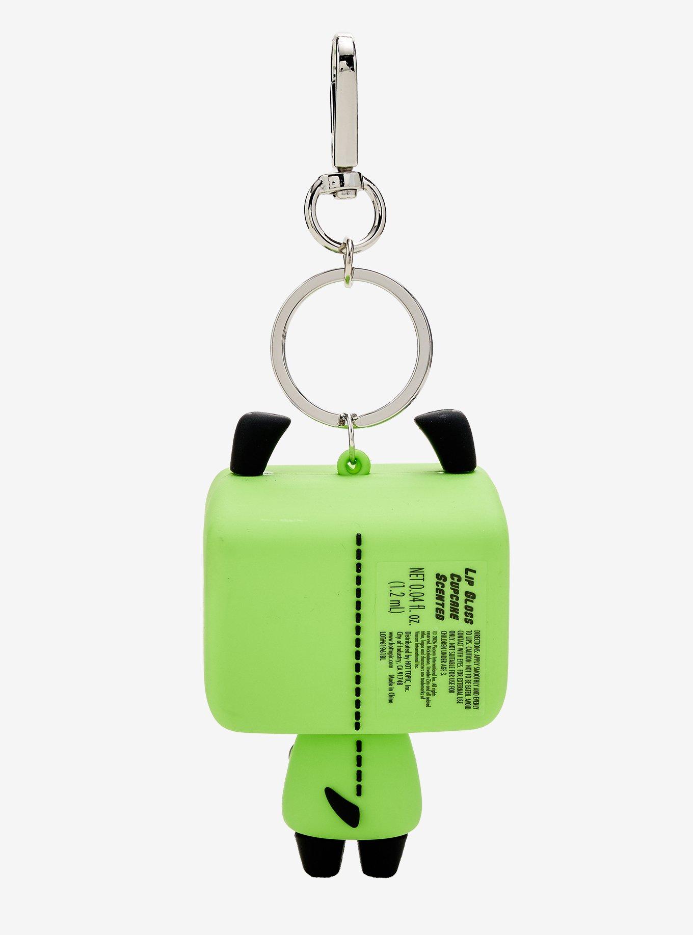 Invader Zim GIR Figural Lip Gloss Keychain, , alternate - view 4