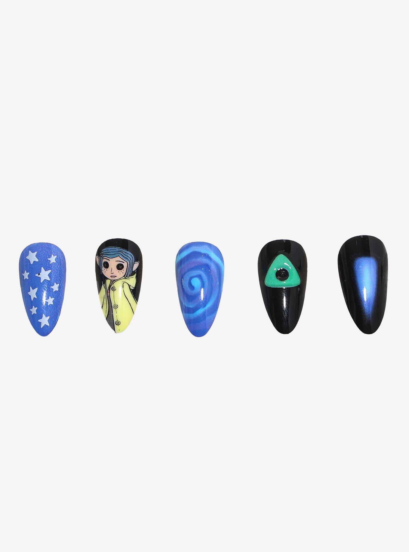 Coraline Icons Press-On Nail Set, , hi-res