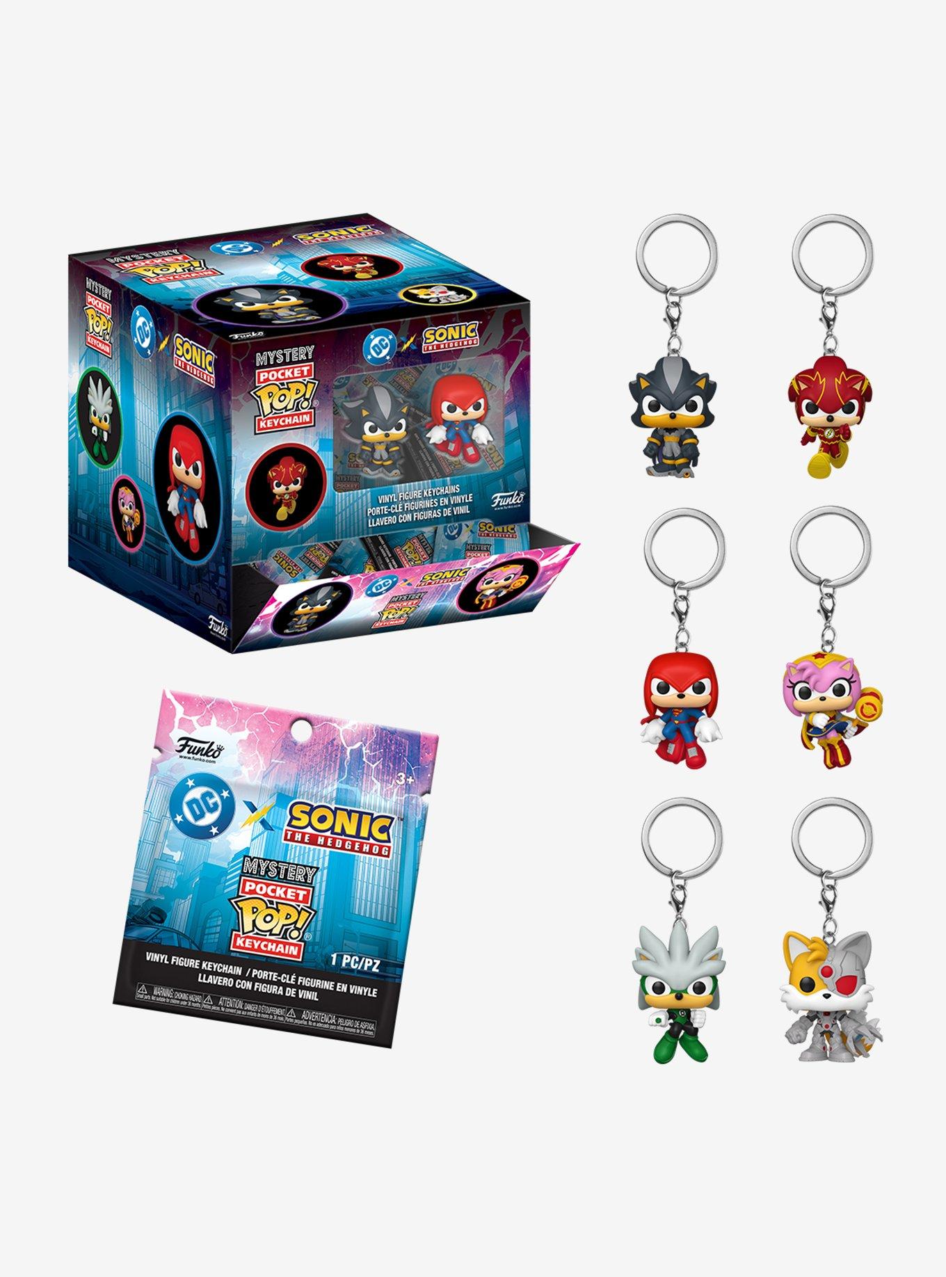 Funko Pocket Pop! DC Comics x Sonic the Hedgehog Blind Bag Keychain, , hi-res