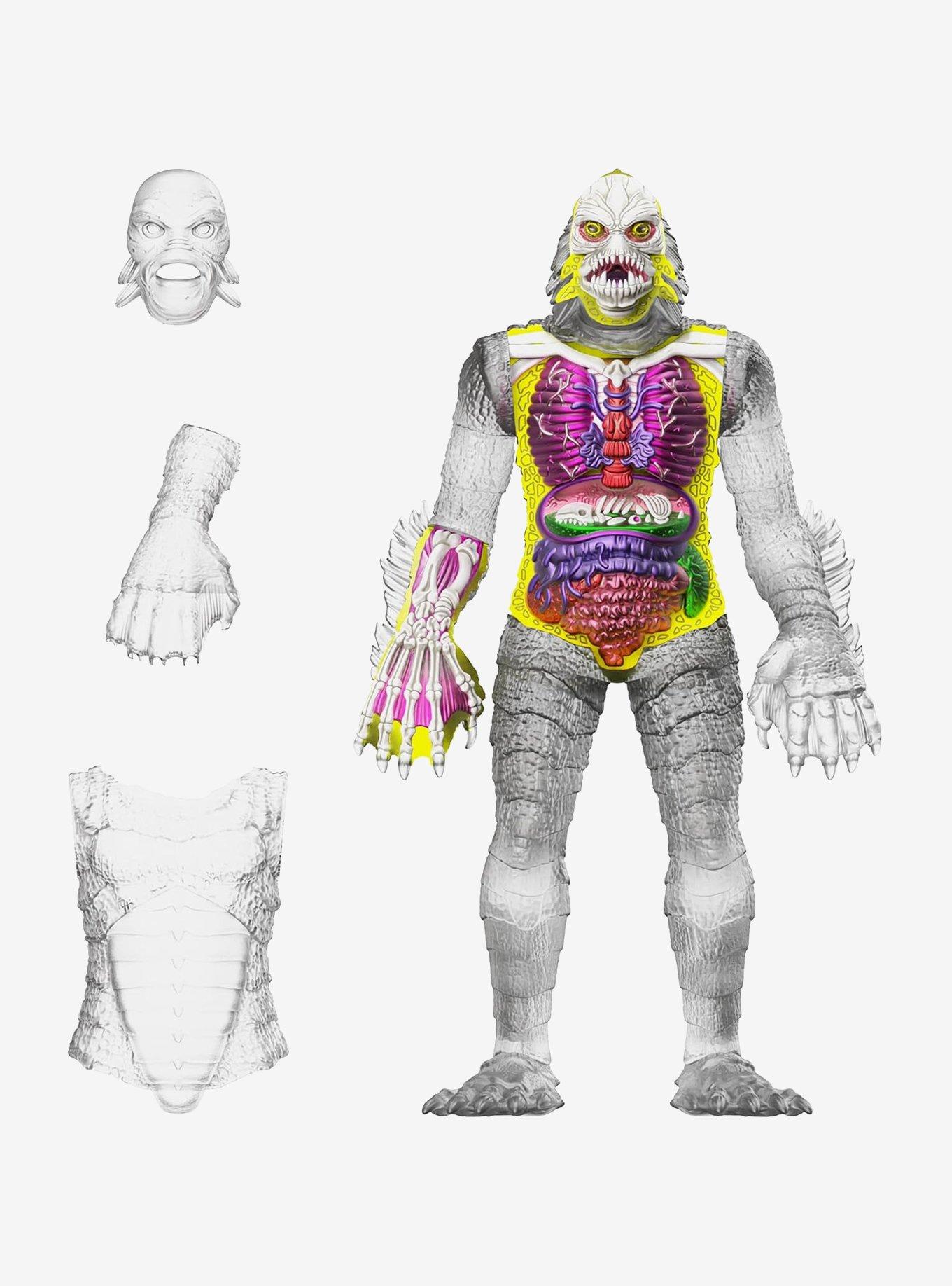 Super7 Universal Monsters Super Cyborg Creature from the Black Lagoon (Clear) Figure