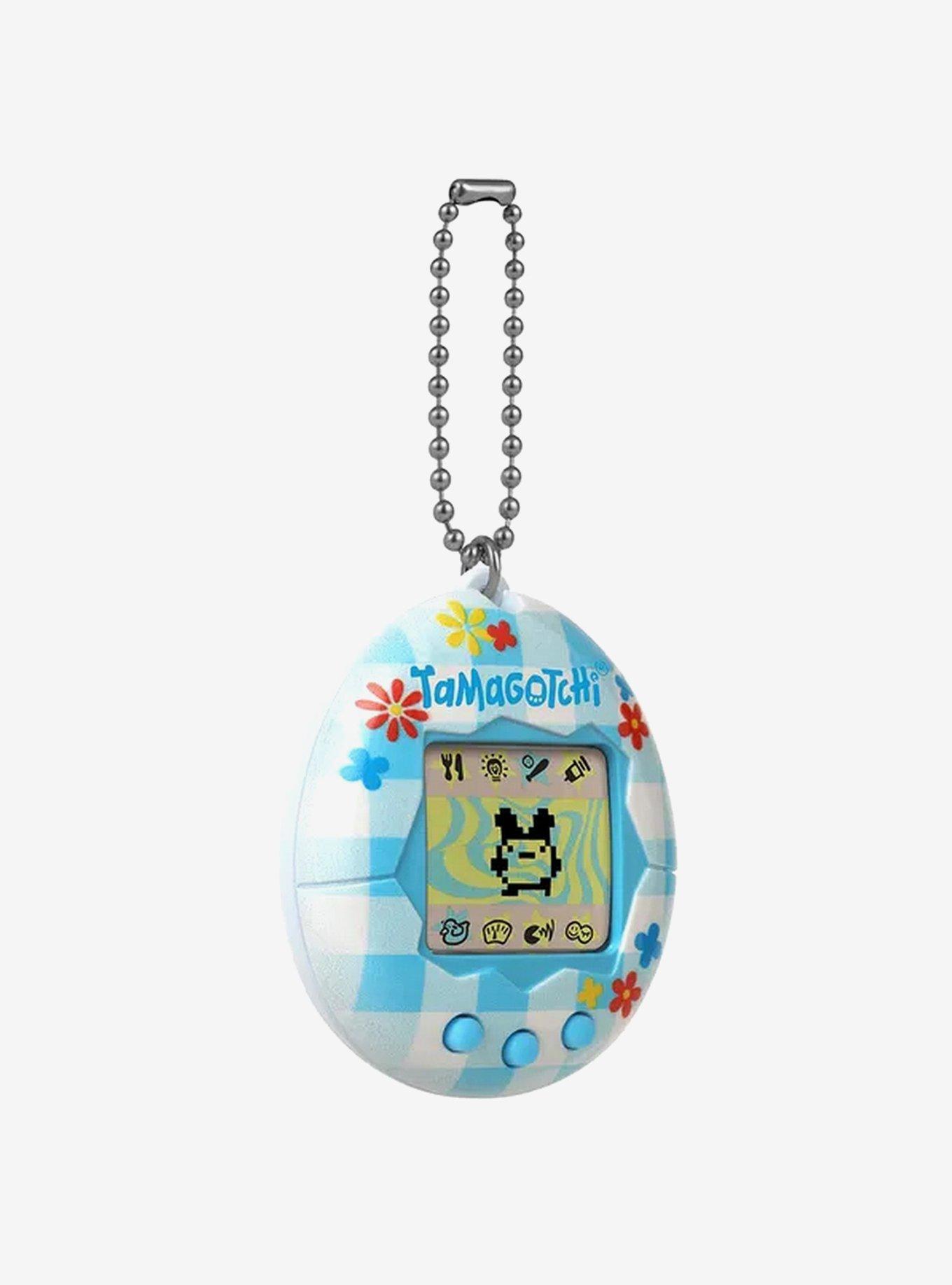 Bandai Namco Tamagotchi Flower Gingham Virtual Pet Game, , alternate