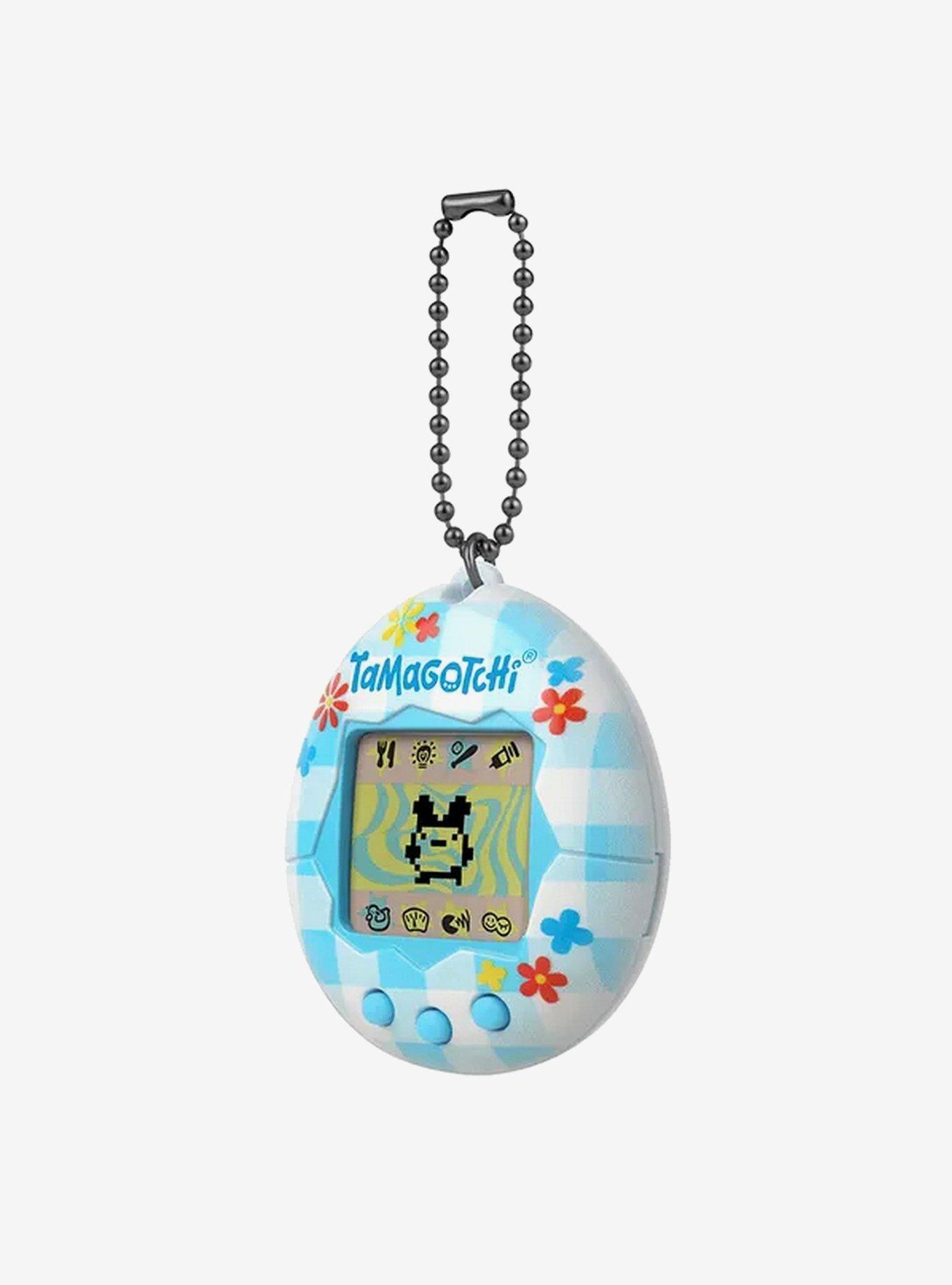 Bandai Namco Tamagotchi Flower Gingham Virtual Pet Game, , alternate