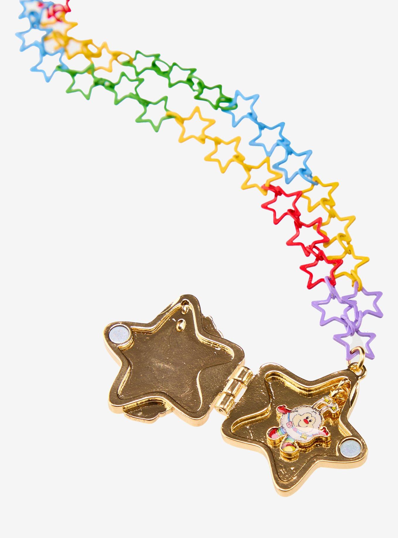 Rainbow Brite Star Locket Necklace, , alternate