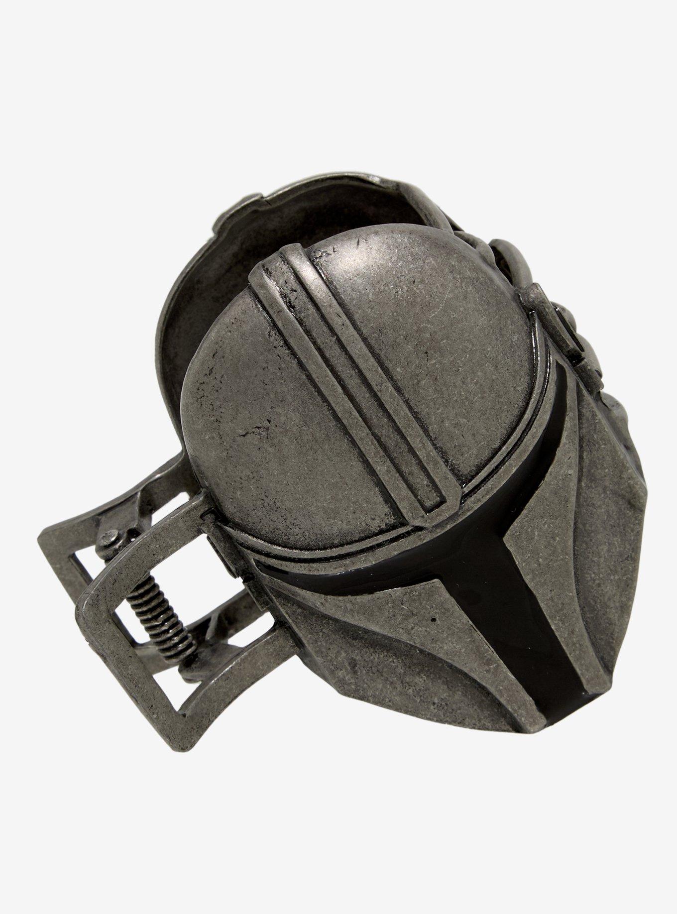 Star Wars The Mandalorian Helmet Figural Claw Hair Clip, , hi-res