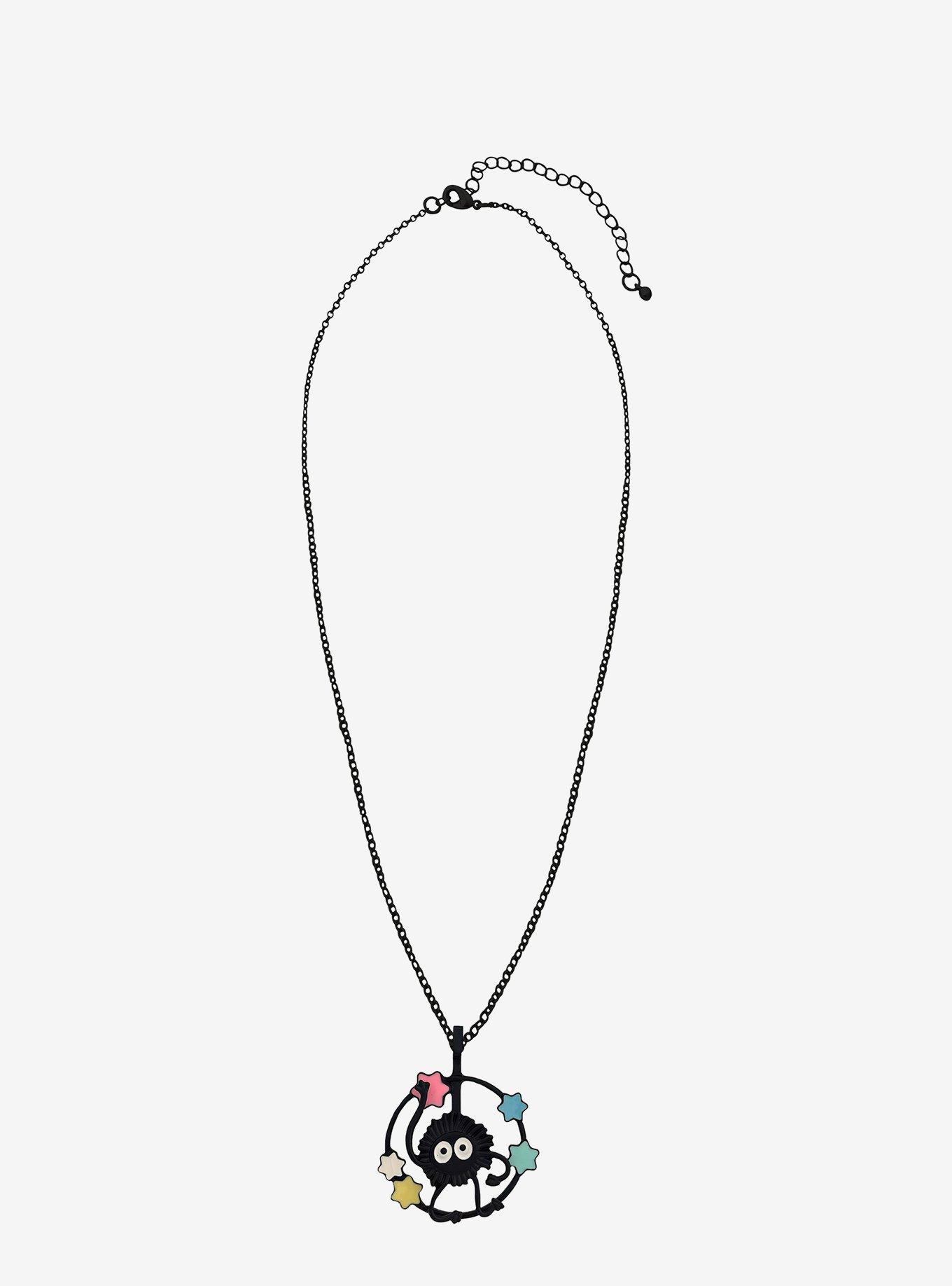 Studio Ghibli&reg; Spirited Away Soot Sprite Spinner Necklace, , hi-res