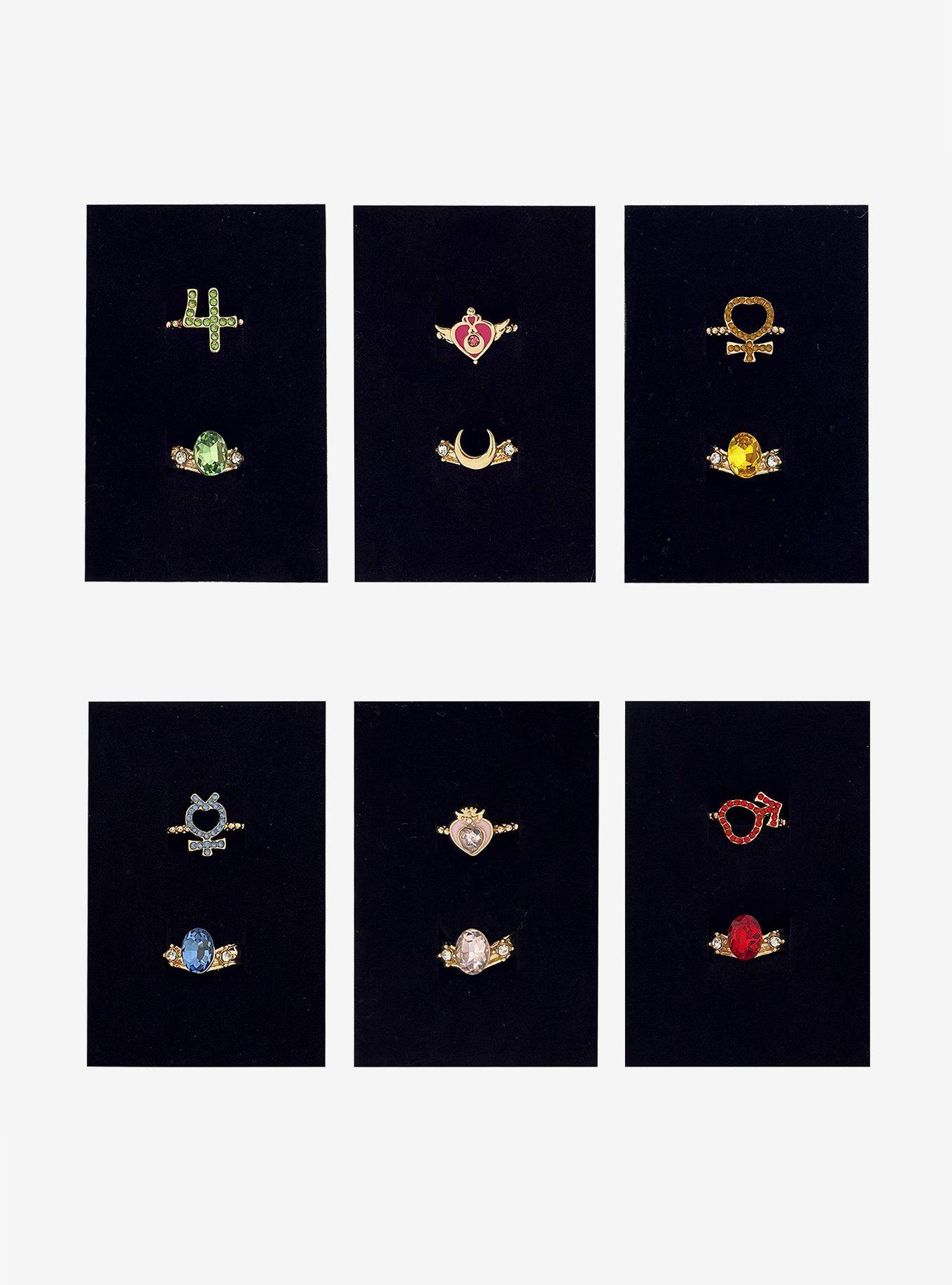 Pretty Guardian Sailor Moon Character Blind Box Ring Set, , hi-res