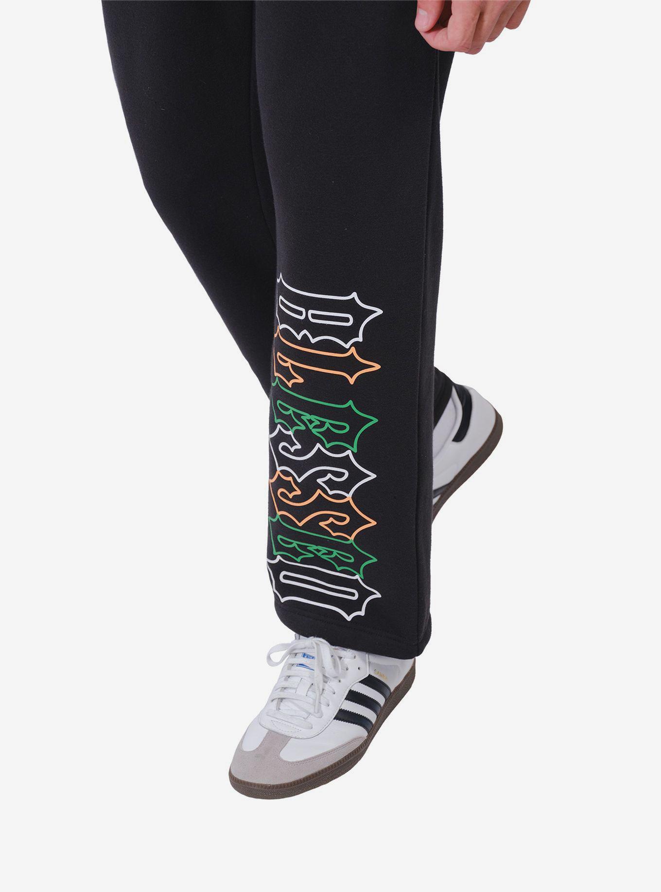 Heavy Weight Blessed Fleece Sweatpants Black, , hi-res