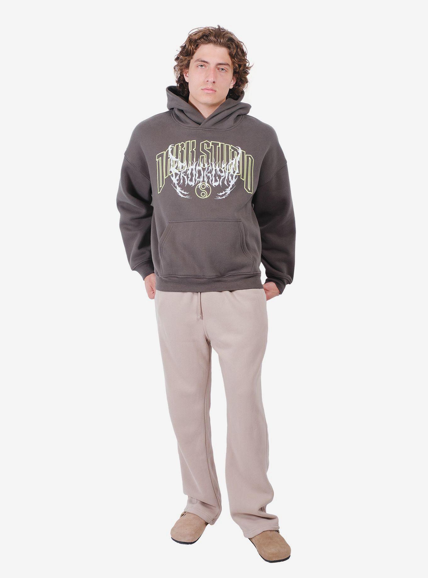 Heavy Weight Dark Studio Hoodie, BLACK, alternate