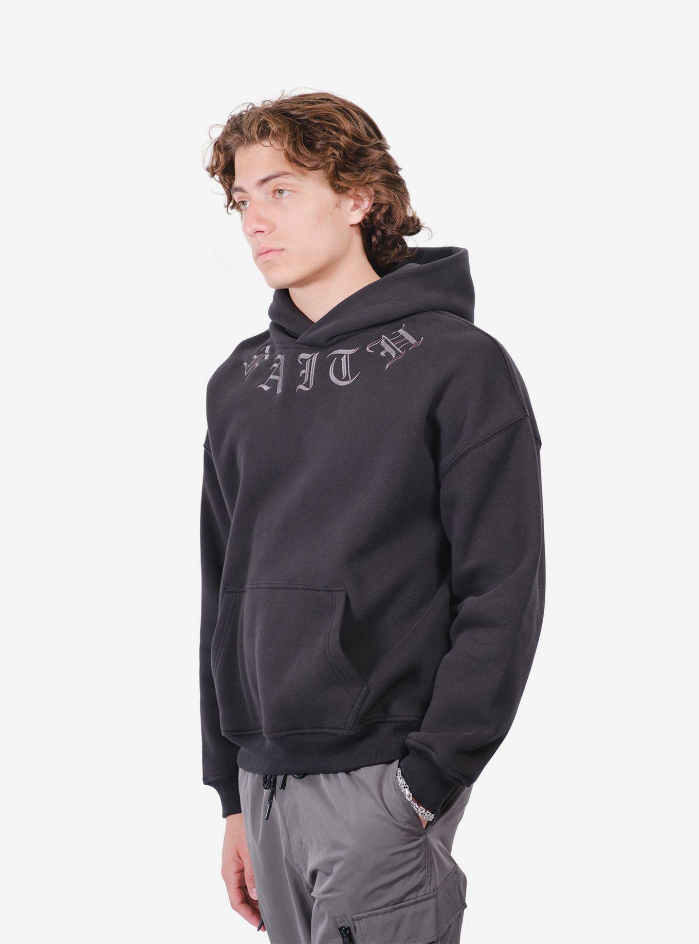 Heavy Weight Faith Fleece Hoodie, , hi-res