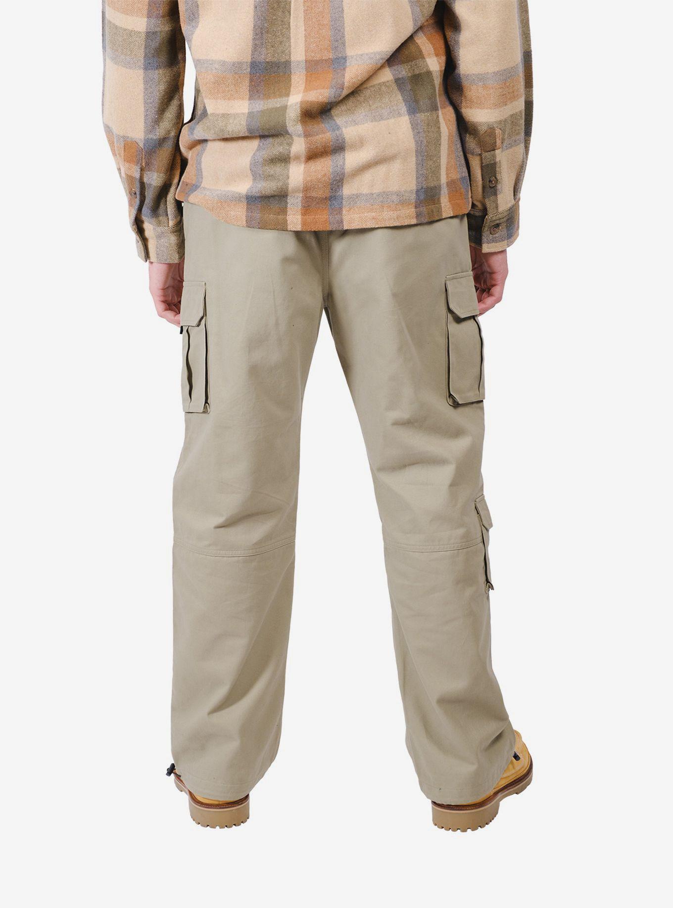 Multi Pocket Twill Cargo Pant, OLIVE, alternate