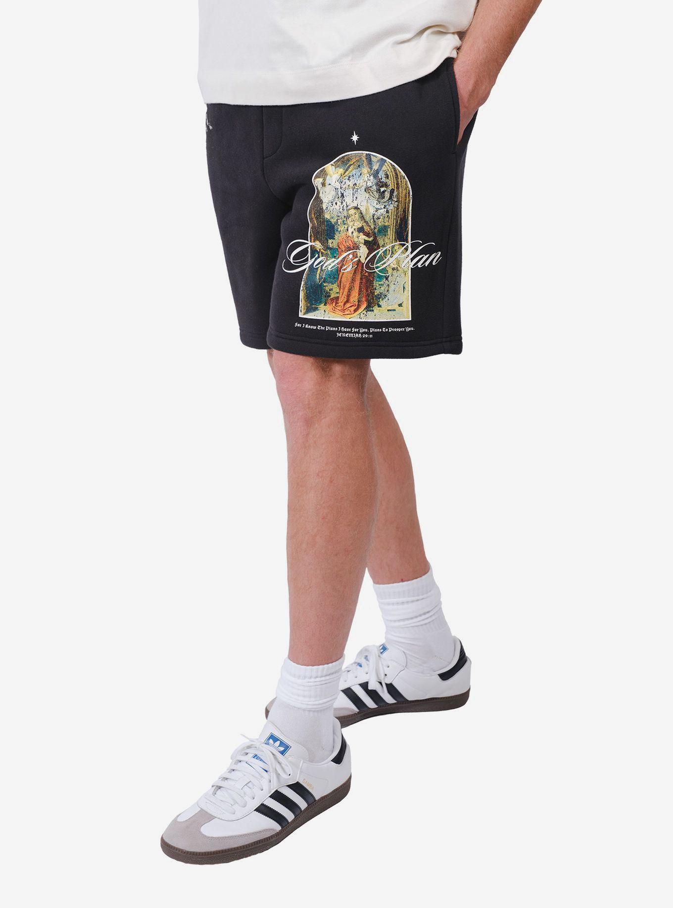 Heavy Weight Gods Plan Fleece Short, , hi-res