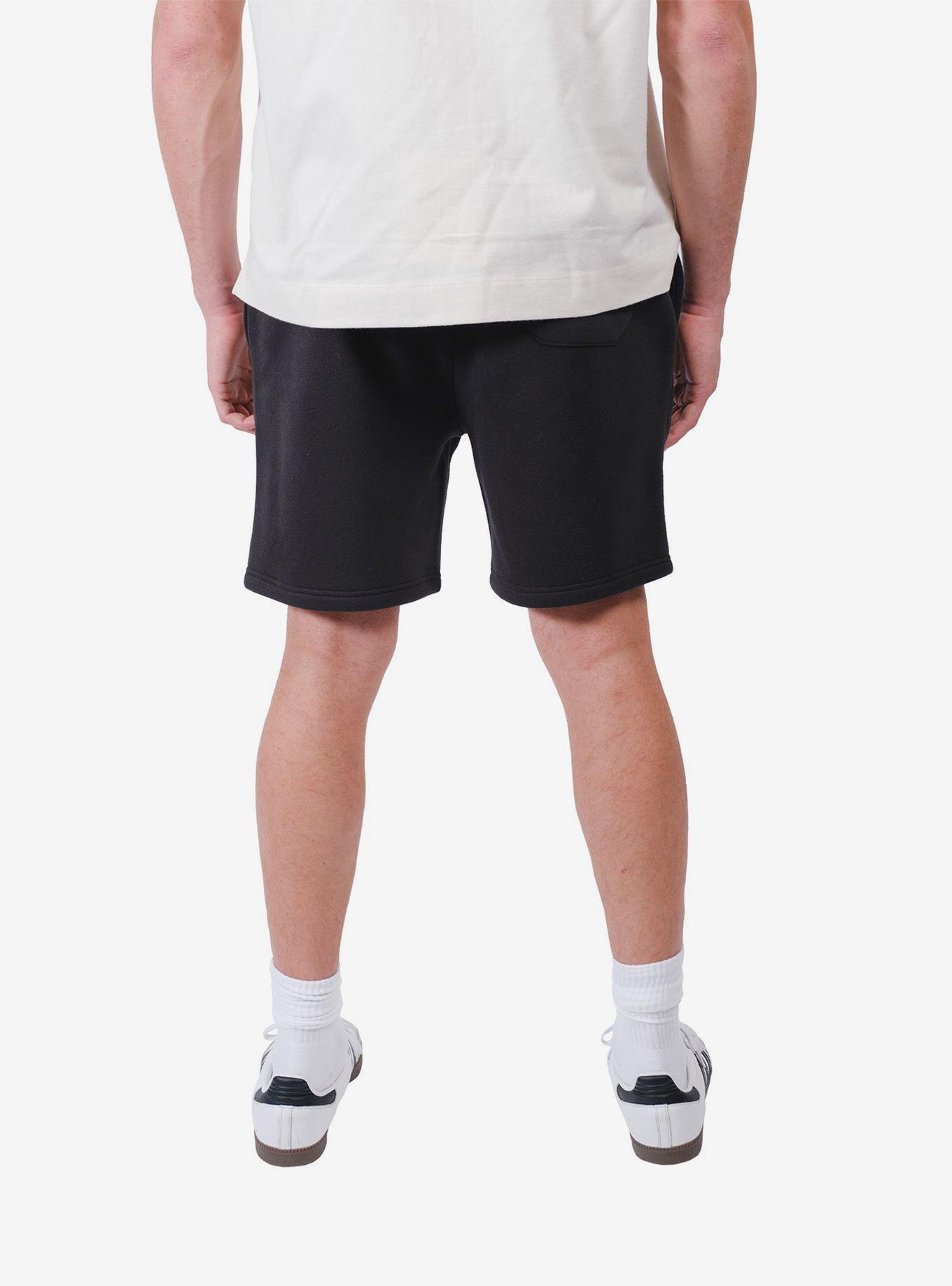 Heavy Weight Gods Plan Fleece Short, BLACK, alternate