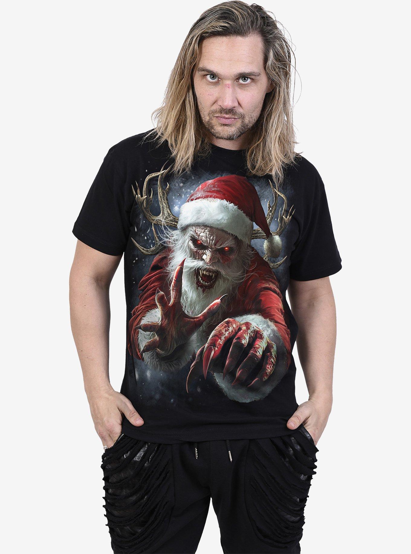 Naughty Or Nice Santa T-Shirt, , hi-res