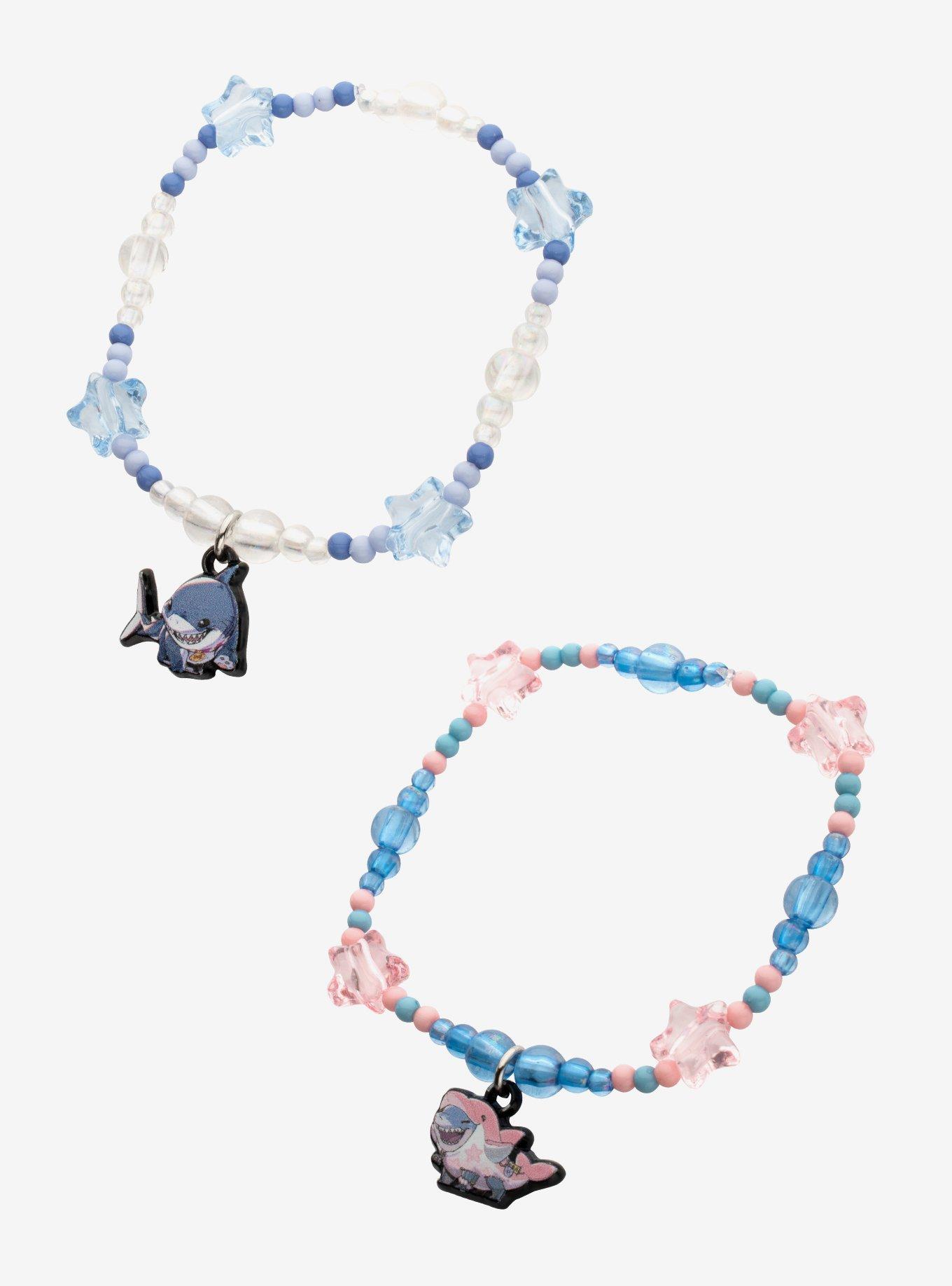 Marvel Rivals Jeff The Land Shark Best Friend Bead Bracelet Set, , hi-res