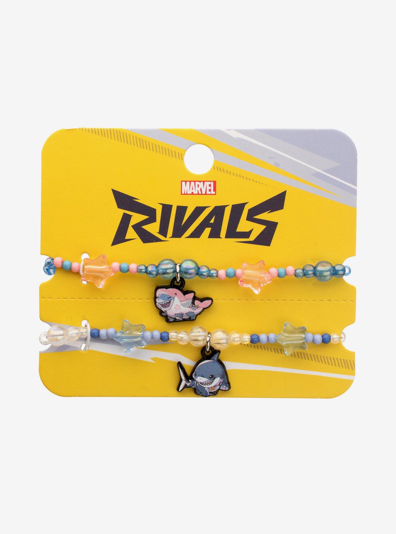 Marvel Rivals Jeff The Land Shark Best Friend Bead Bracelet Set, , alternate - view 3