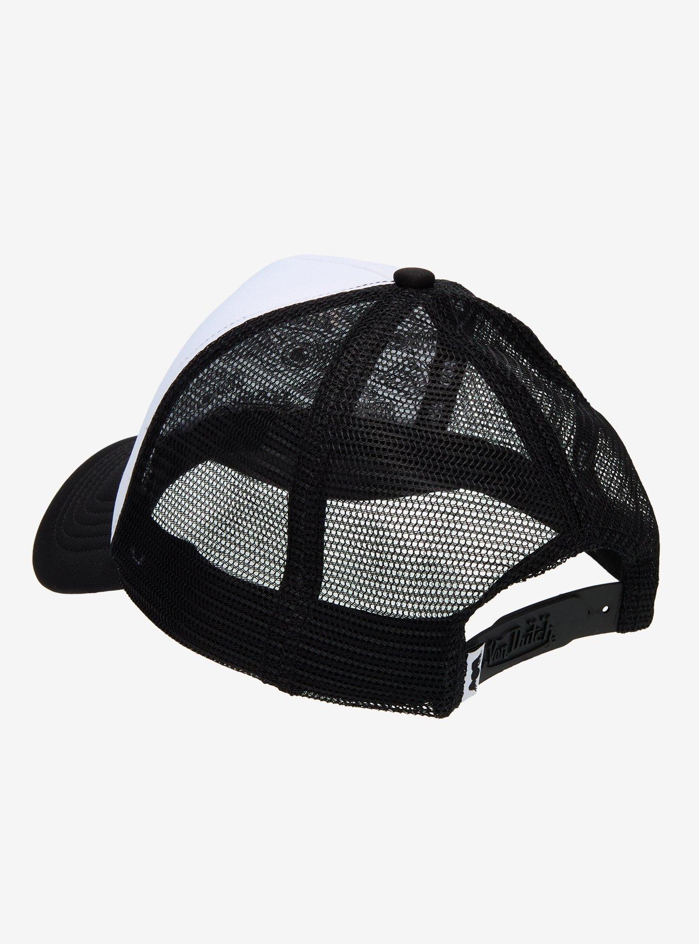 Von Dutch Winged Eyeball Logo Trucker Hat, , alternate