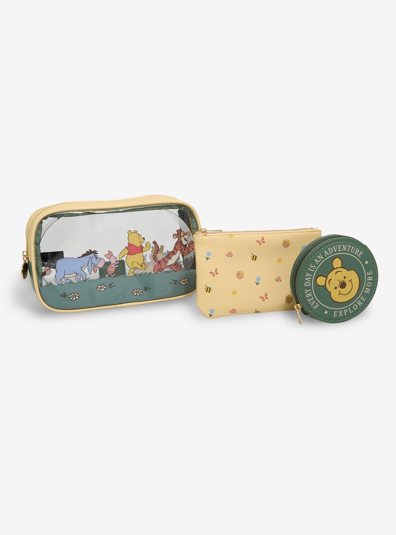 Disney Winnie the Pooh Walking Characters Cosmetic Bag Set - BoxLunch Exclusive, , hi-res