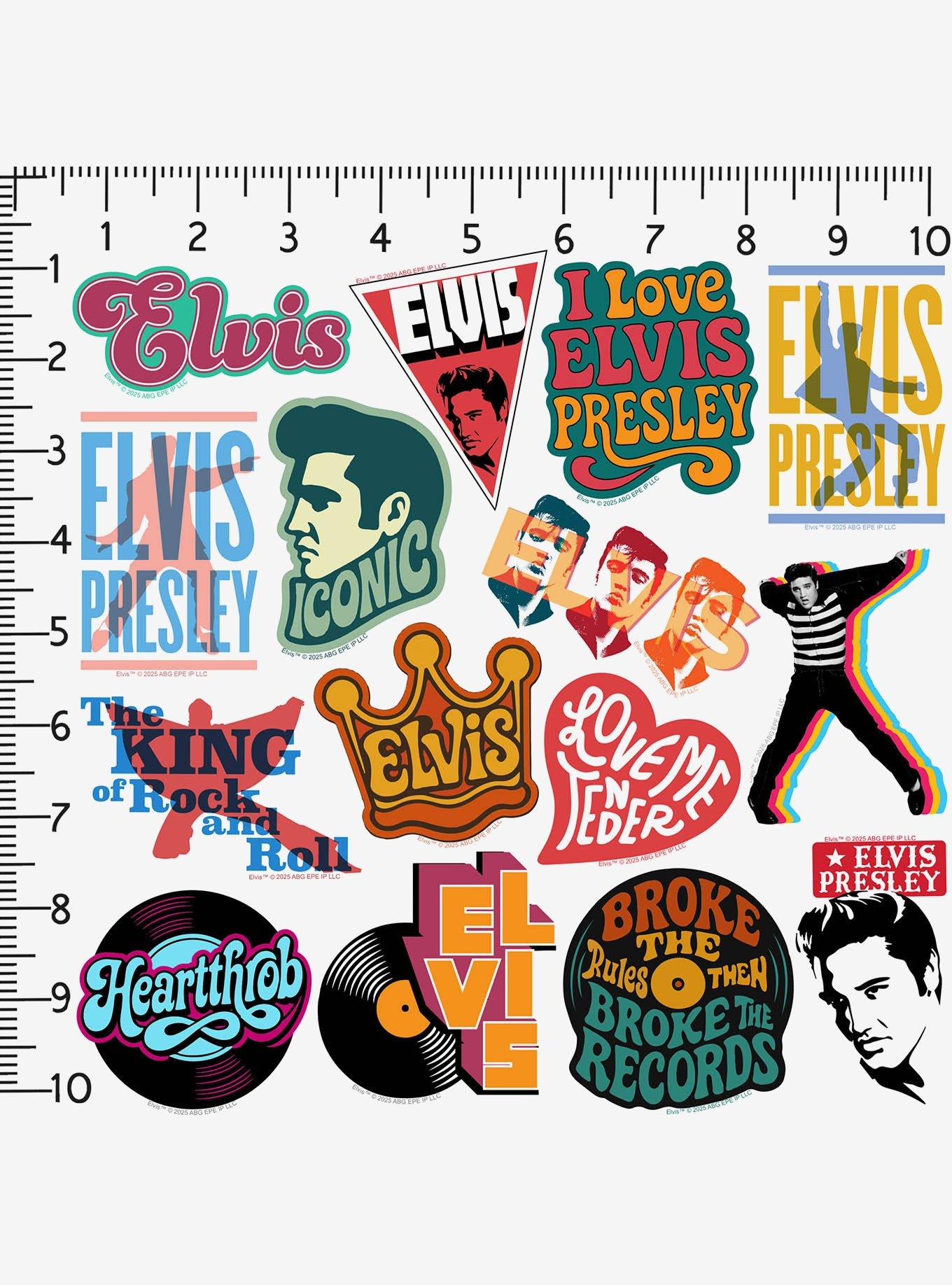 Elvis Iconic Miscellaneous 100ct Sticker Pack, , alternate