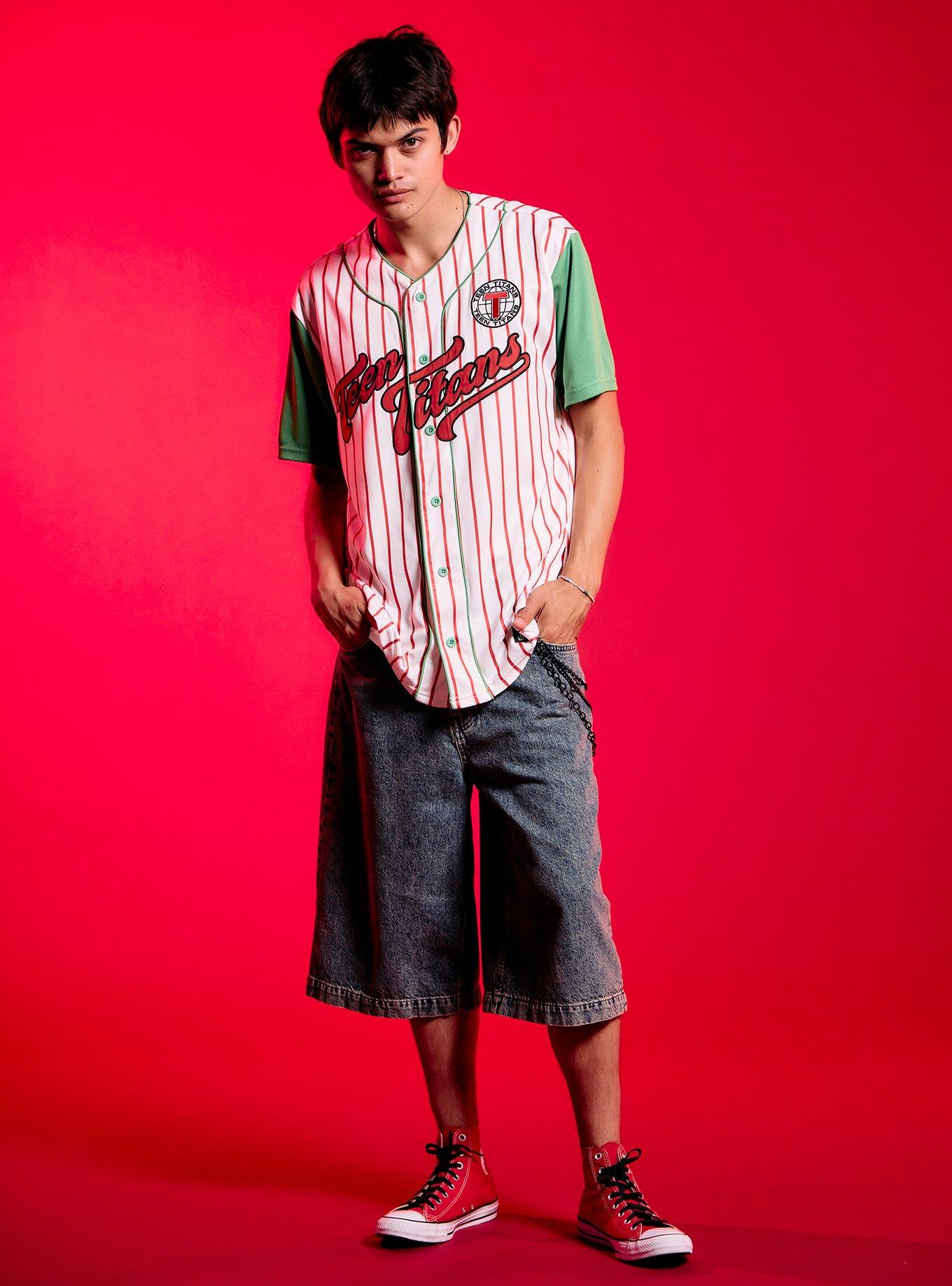 DC Comics Teen Titans Robin Baseball Jersey, , alternate - view 3