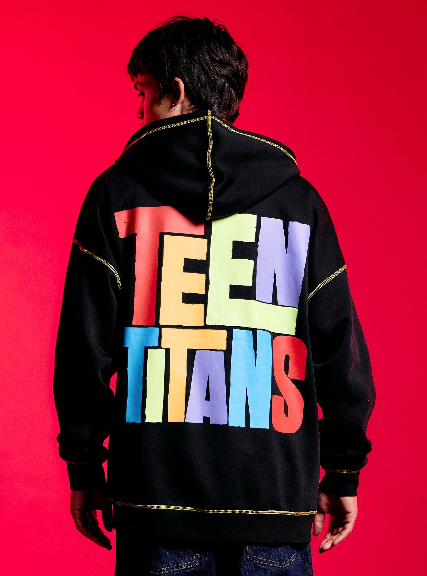 DC Comics Teen Titans Group Hoodie, , hi-res