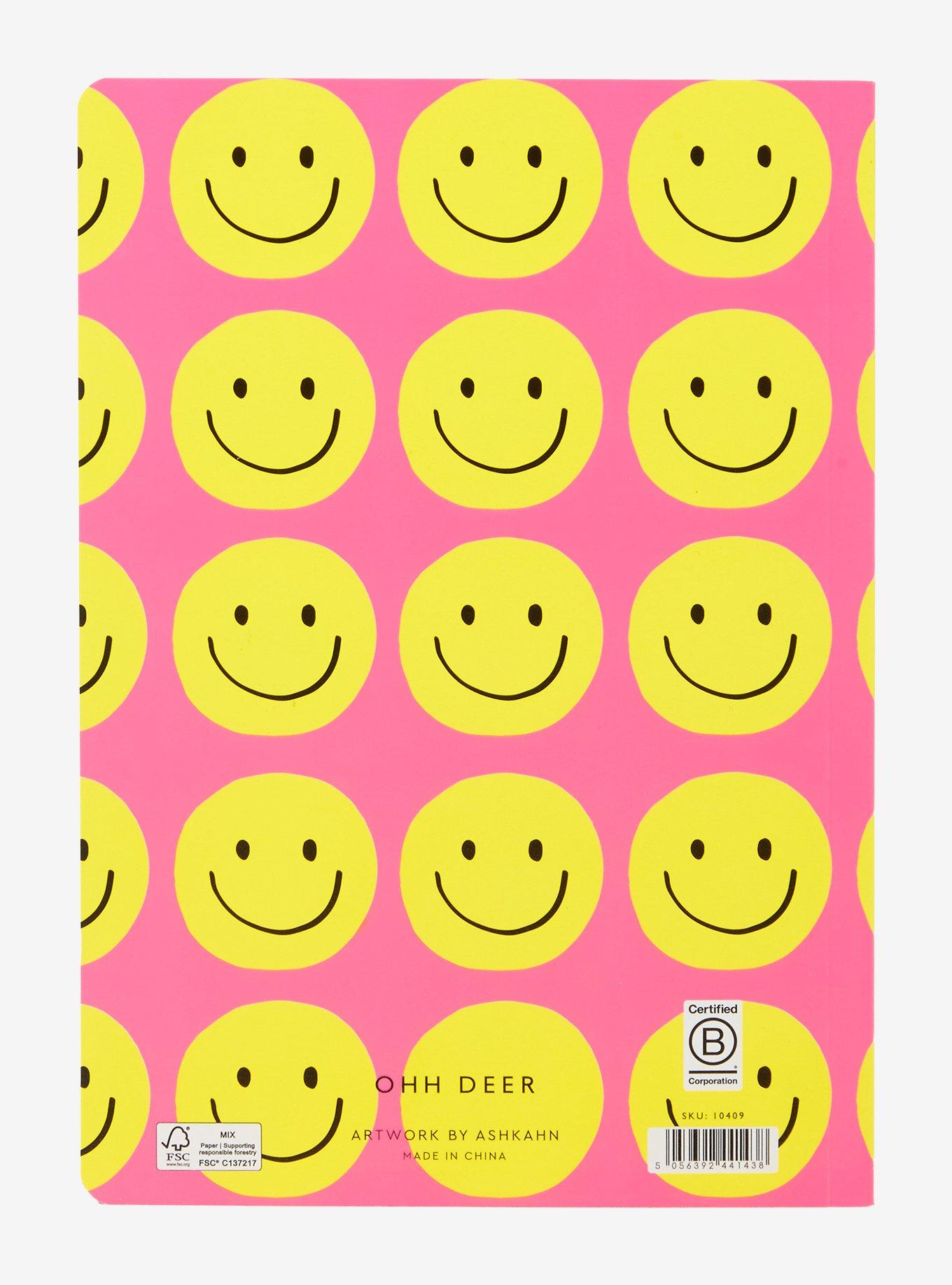 Ohh Deer Happy Thoughts Notebook By Ashkahn, , alternate