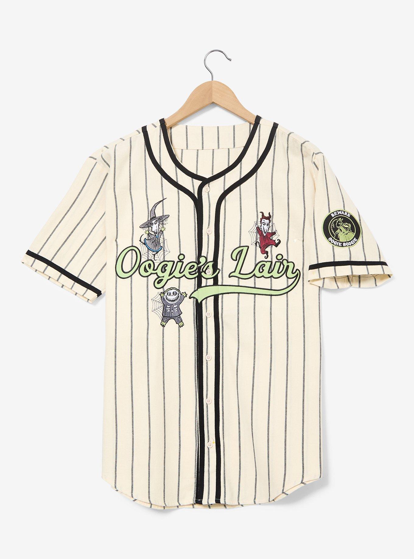 Disney The Nightmare Before Christmas Oogie Boogie Baseball Jersey - BoxLunch Exclusive, , alternate - view 3
