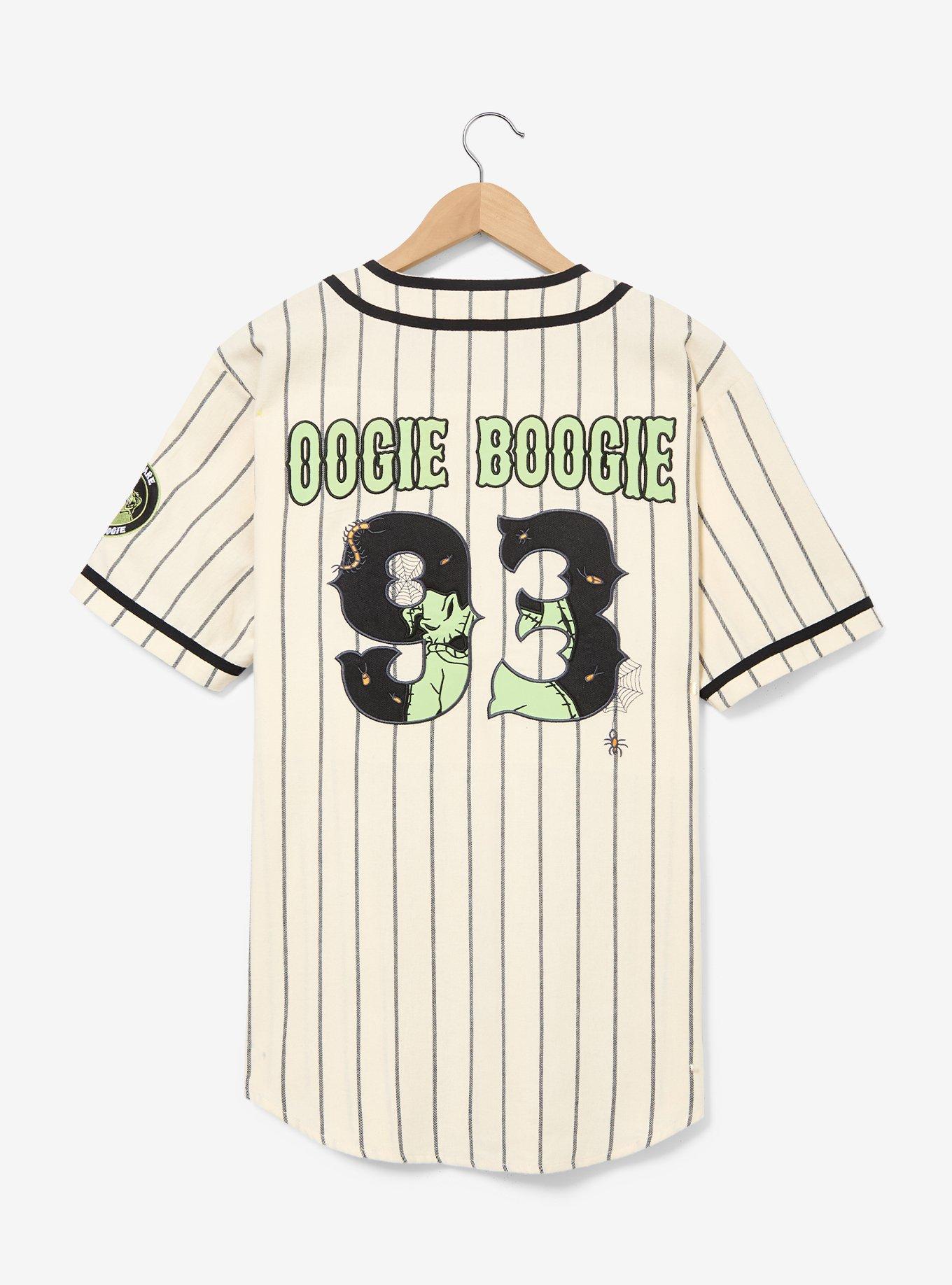 Disney The Nightmare Before Christmas Oogie Boogie Baseball Jersey - BoxLunch Exclusive, , alternate - view 4