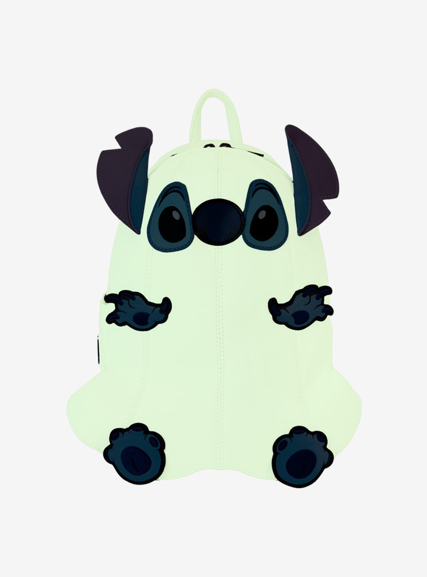 Loungefly Disney Lilo & Stitch Ghost Stitch Glow-in-the-Dark Mini Backpack