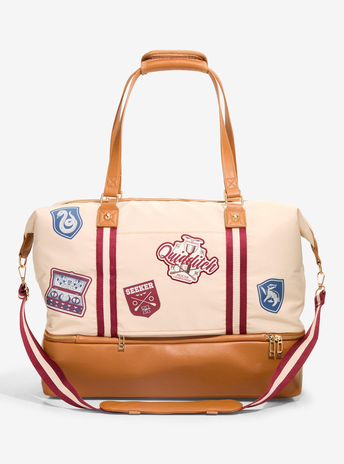 Harry Potter Quidditch Patches Weekender Bag &mdash; BoxLunch Exclusive, , alternate - view 3