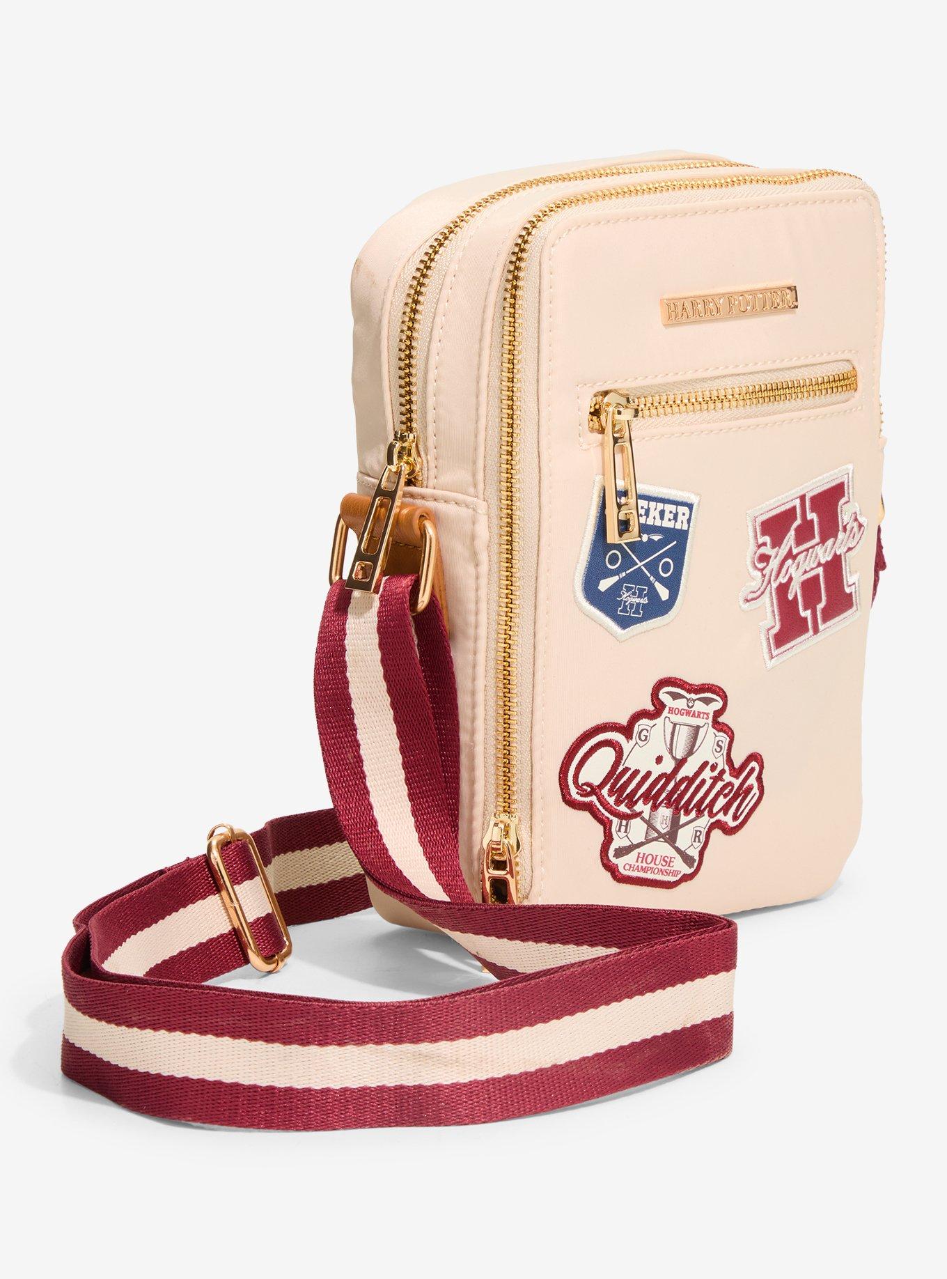 Harry Potter Quidditch Patches Crossbody Bag &mdash; BoxLunch Exclusive, , hi-res
