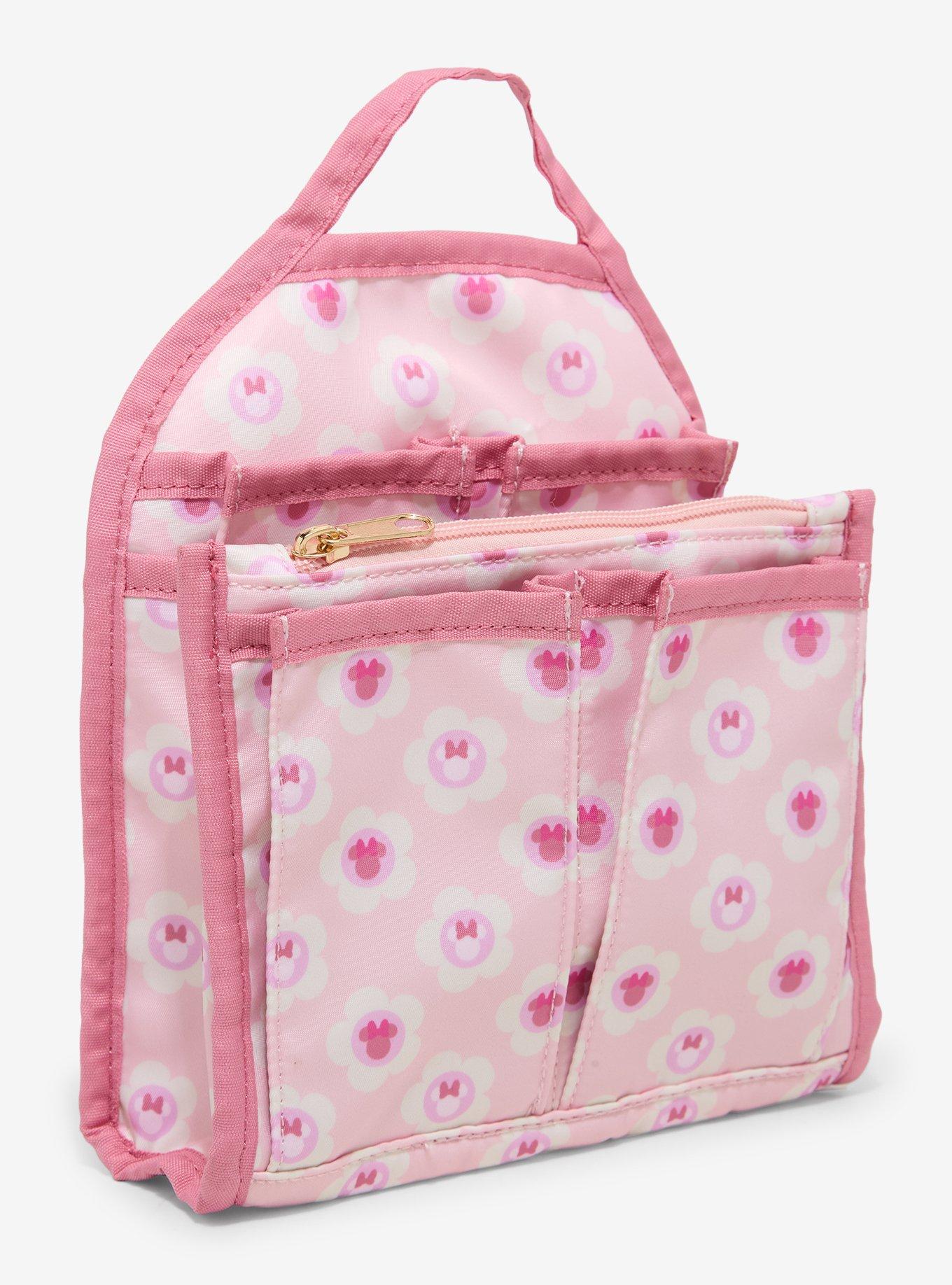 Disney Minnie Mouse Flower Icons Allover Print Mini Backpack Organizer &mdash; BoxLunch Exclusive, , hi-res
