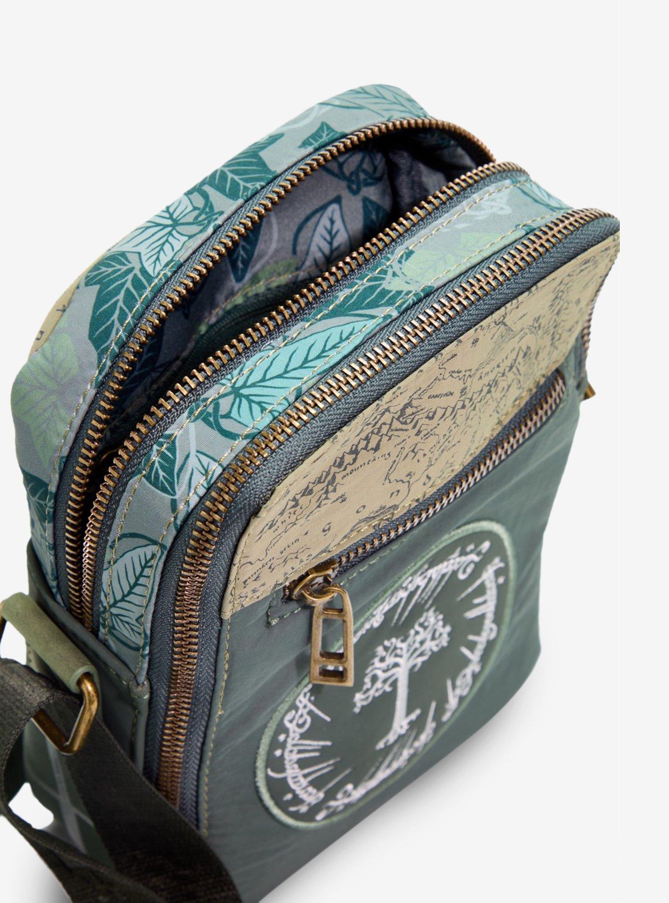 The Lord of The Rings Tree of Gondor Crossbody Bag- BoxLunch Exclusive, , alternate