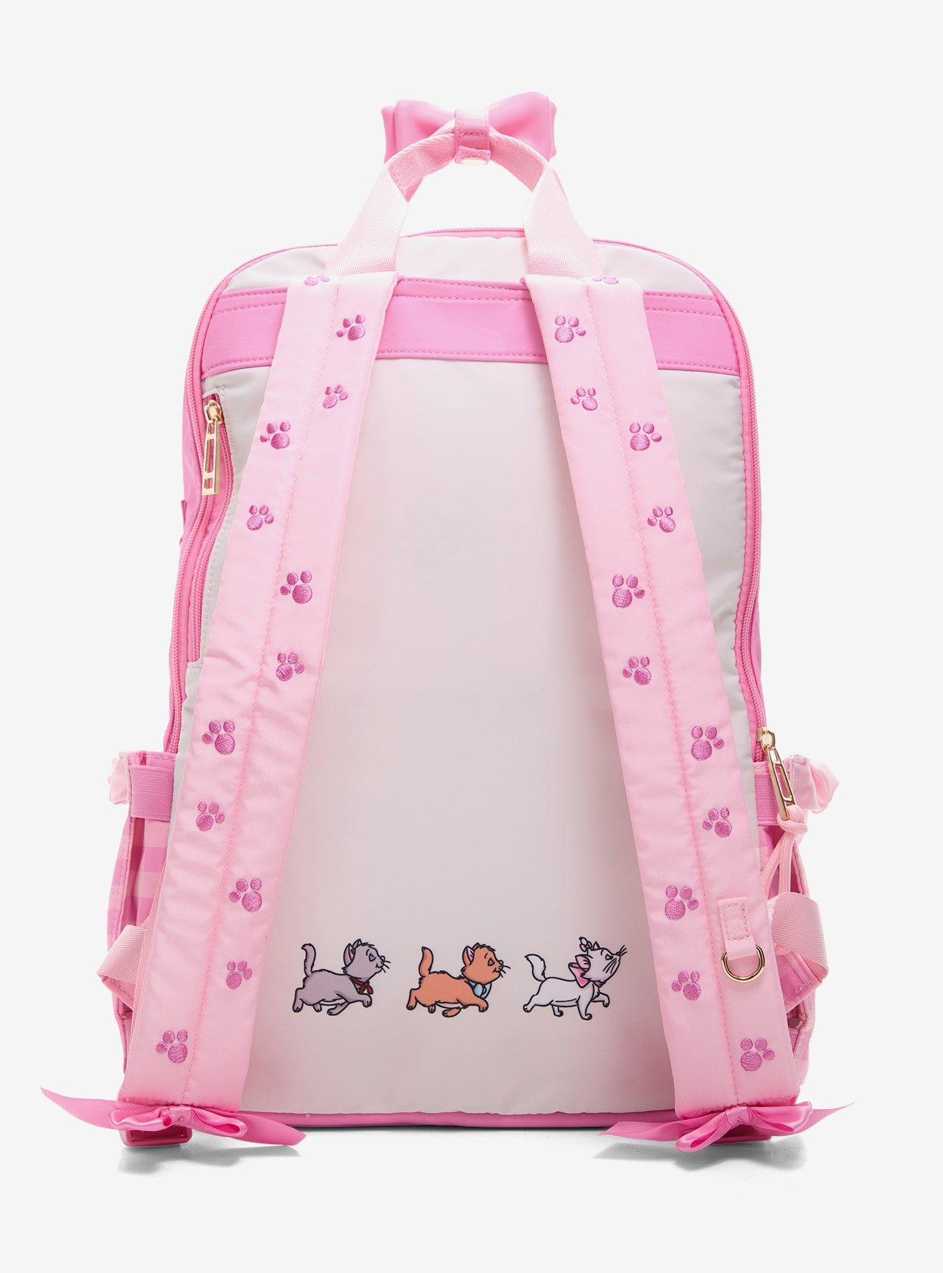 Disney The Aristocats Marie Pink Bow Backpack - BoxLunch Exclusive, , hi-res